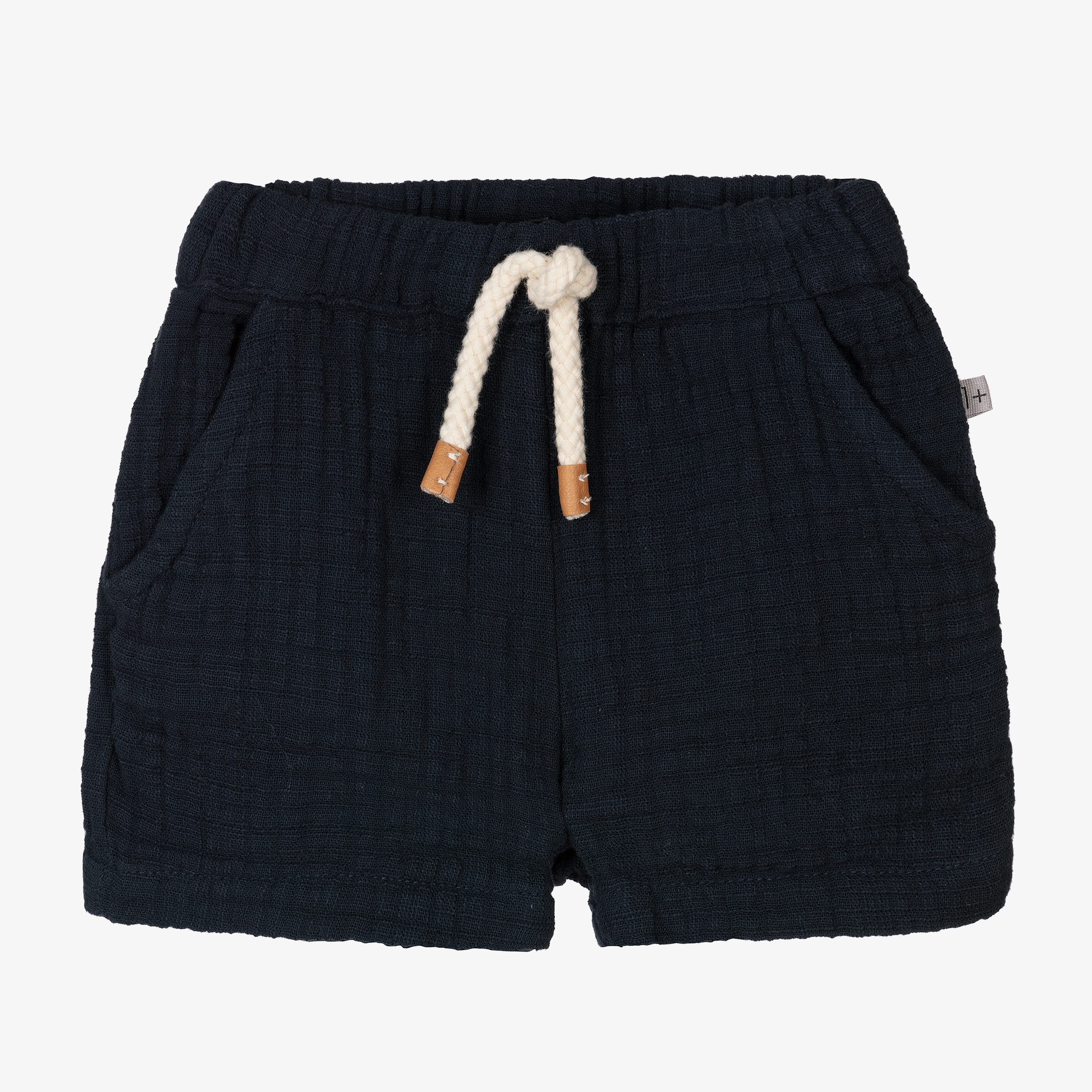 Boys navy cotton store shorts