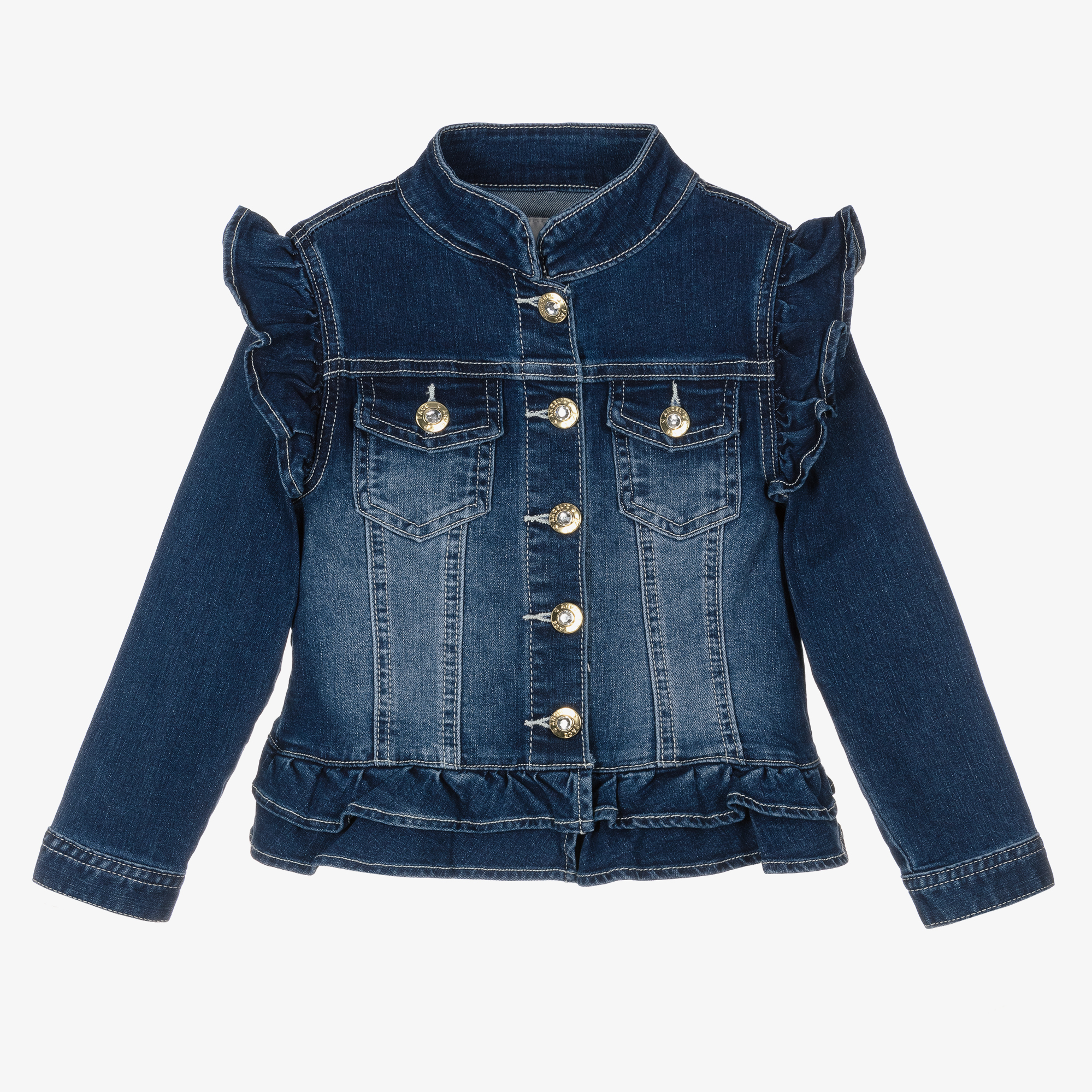 Light blue denim jacket hotsell for girls