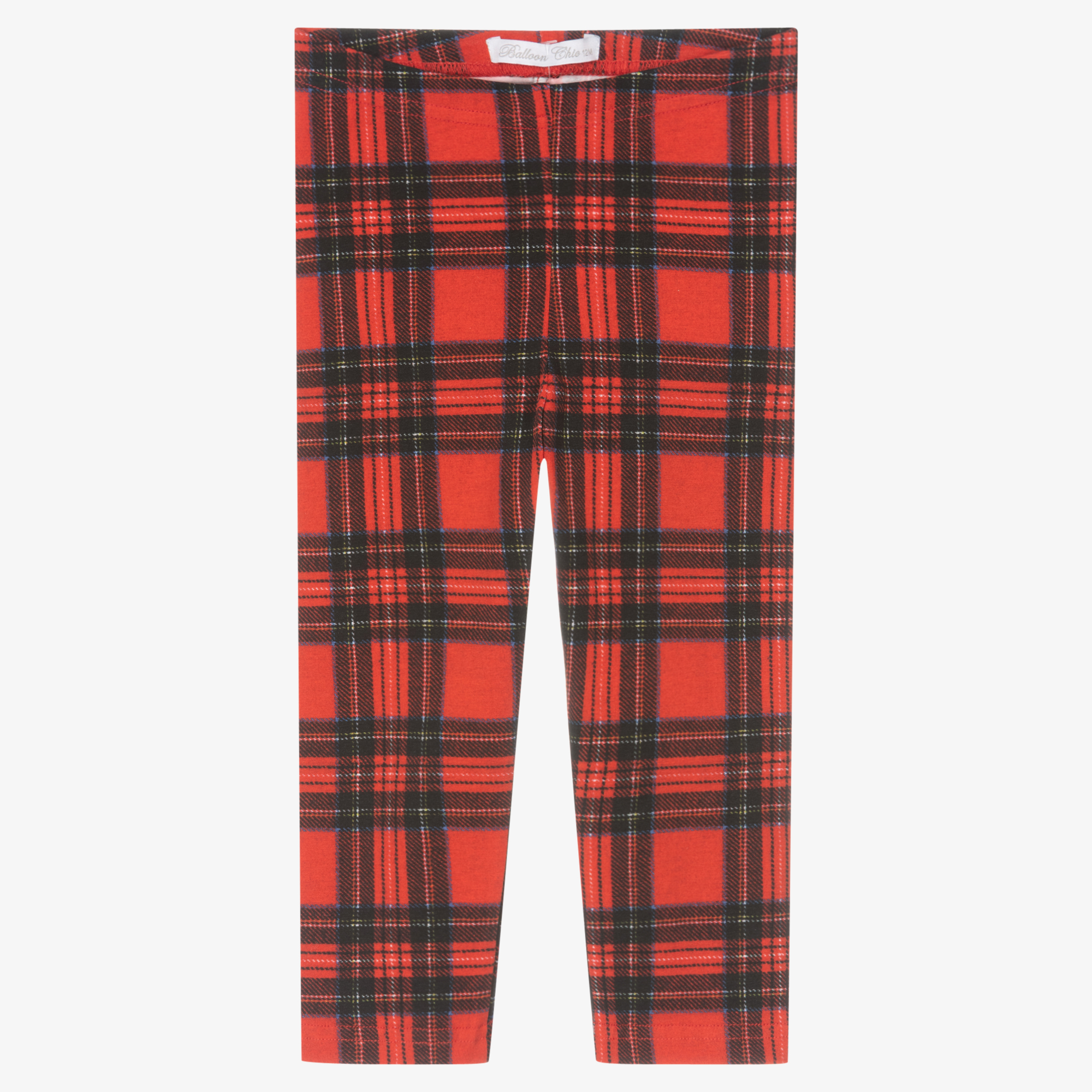 Girls red hotsell plaid leggings