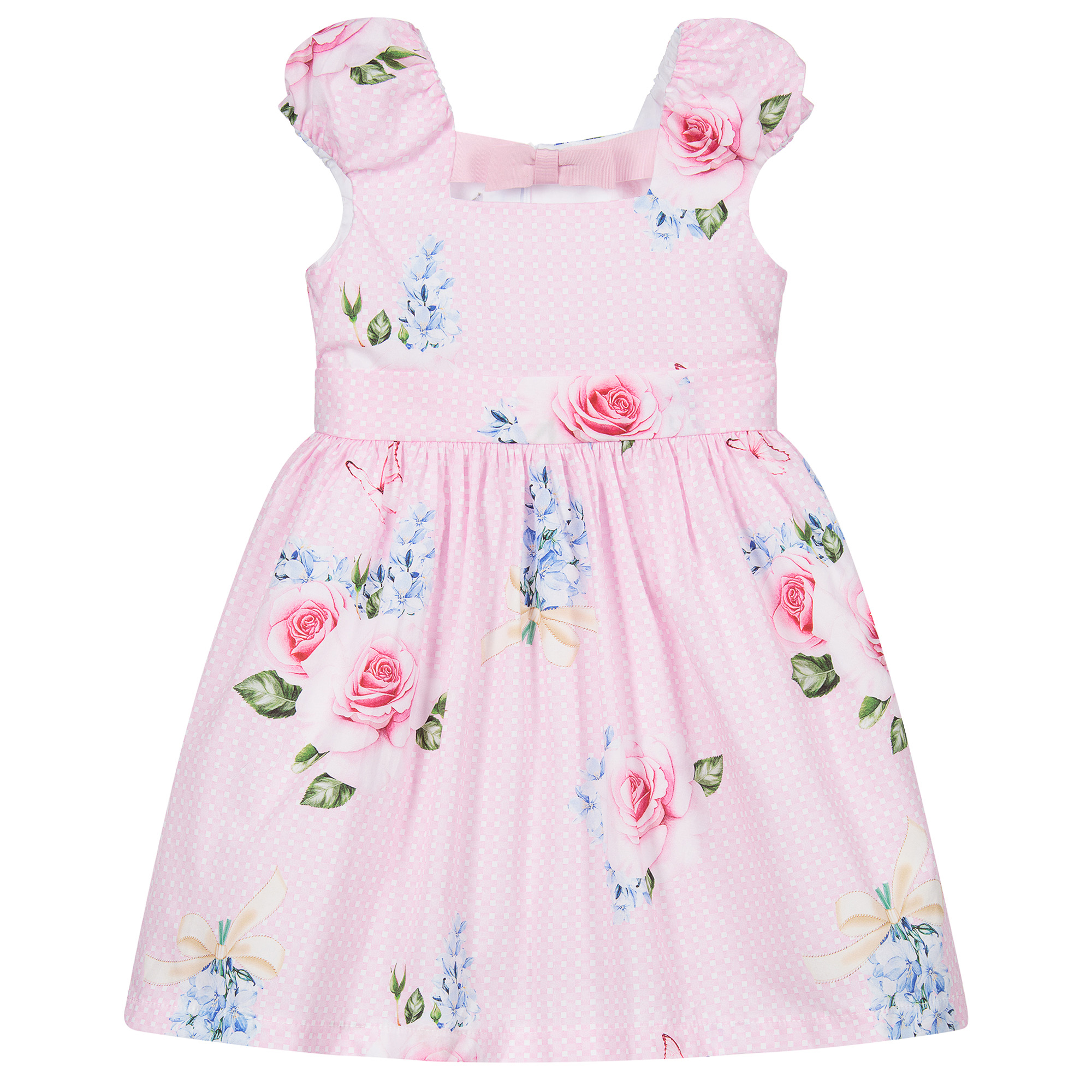 Dress Bimba y Lola Pink size S International in Cotton - 24076233