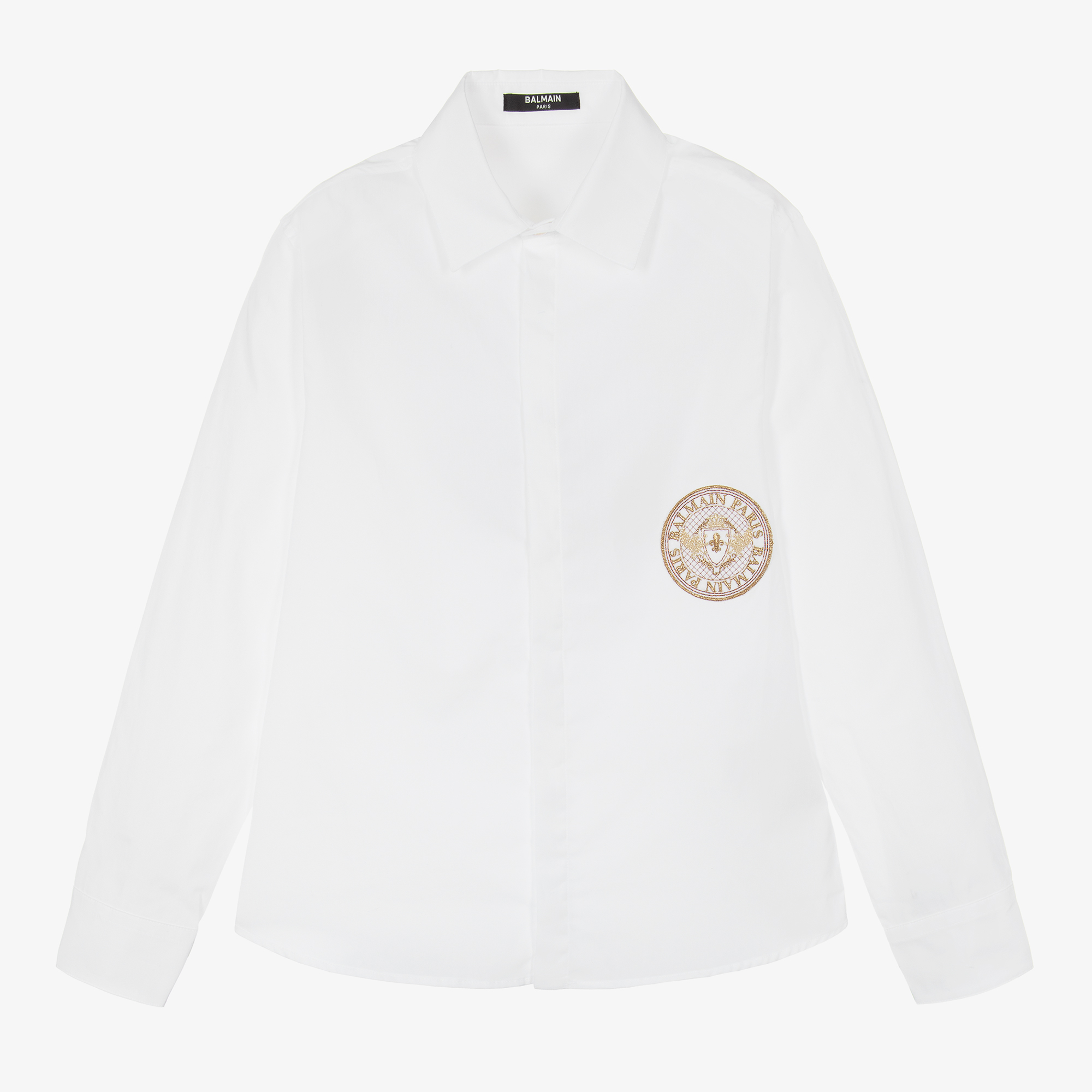 Balmain button discount up shirt