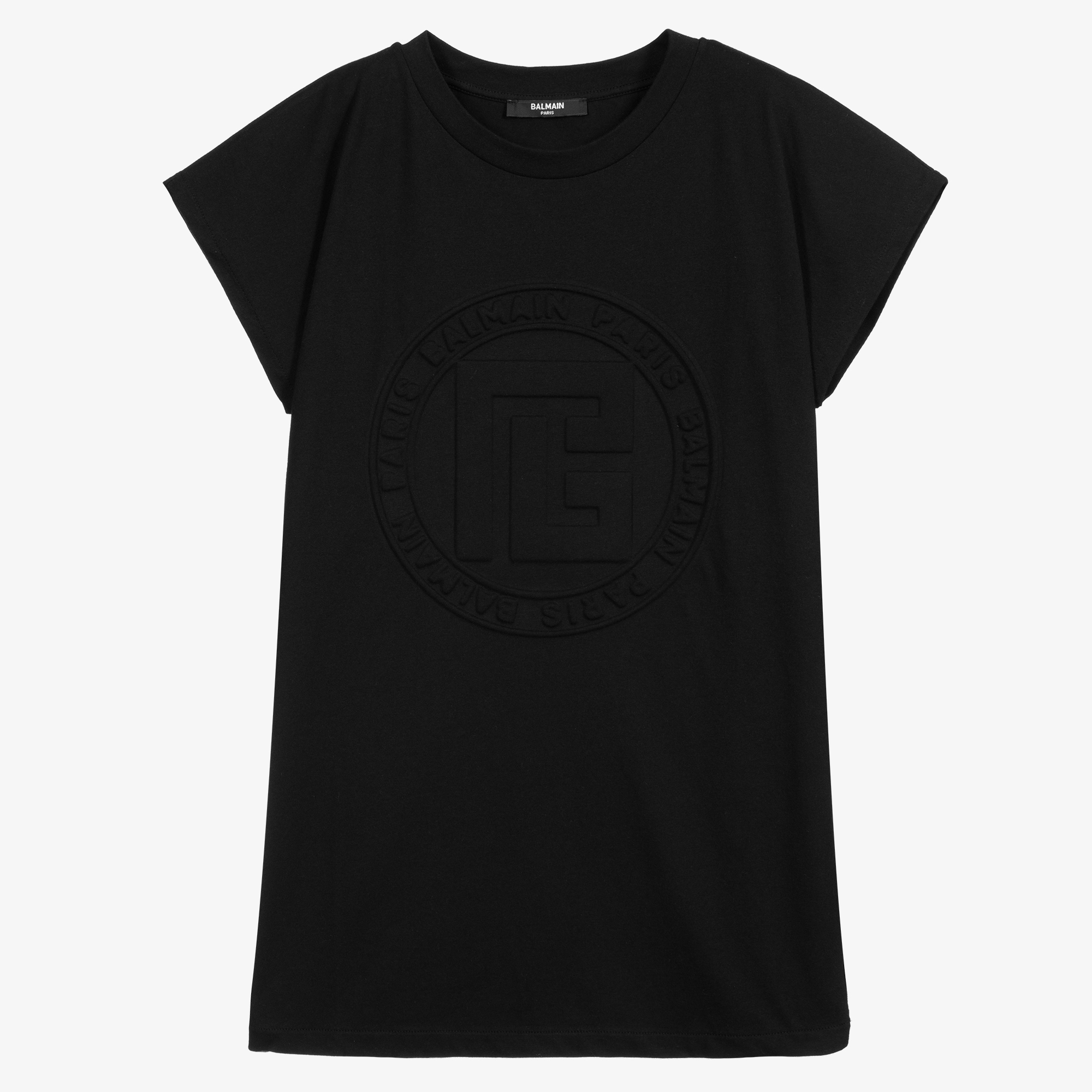 GmarShops, Balmain Kids logo-print T-shirt dress