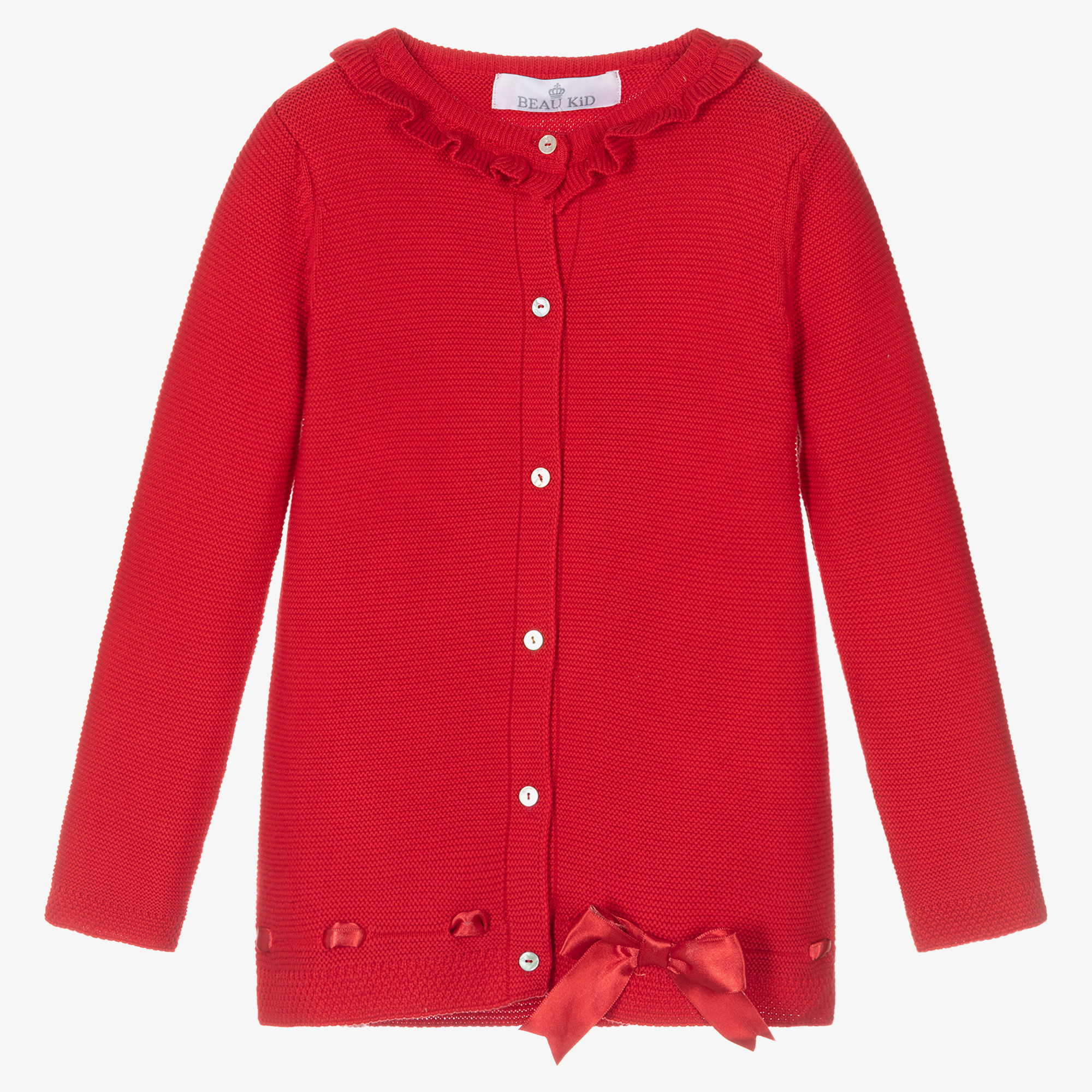 Little girls hotsell red cardigan