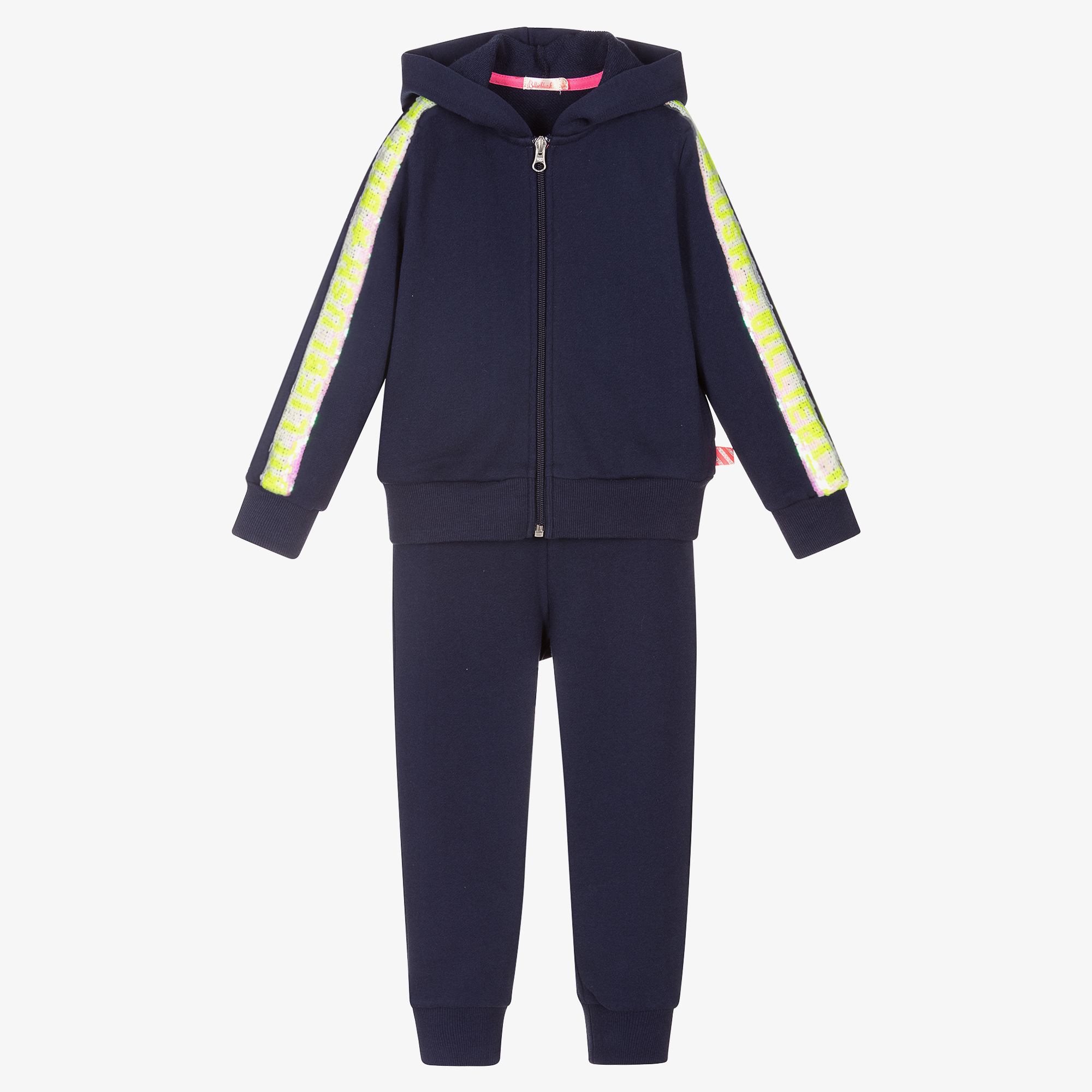 Blue sequin hot sale tracksuit