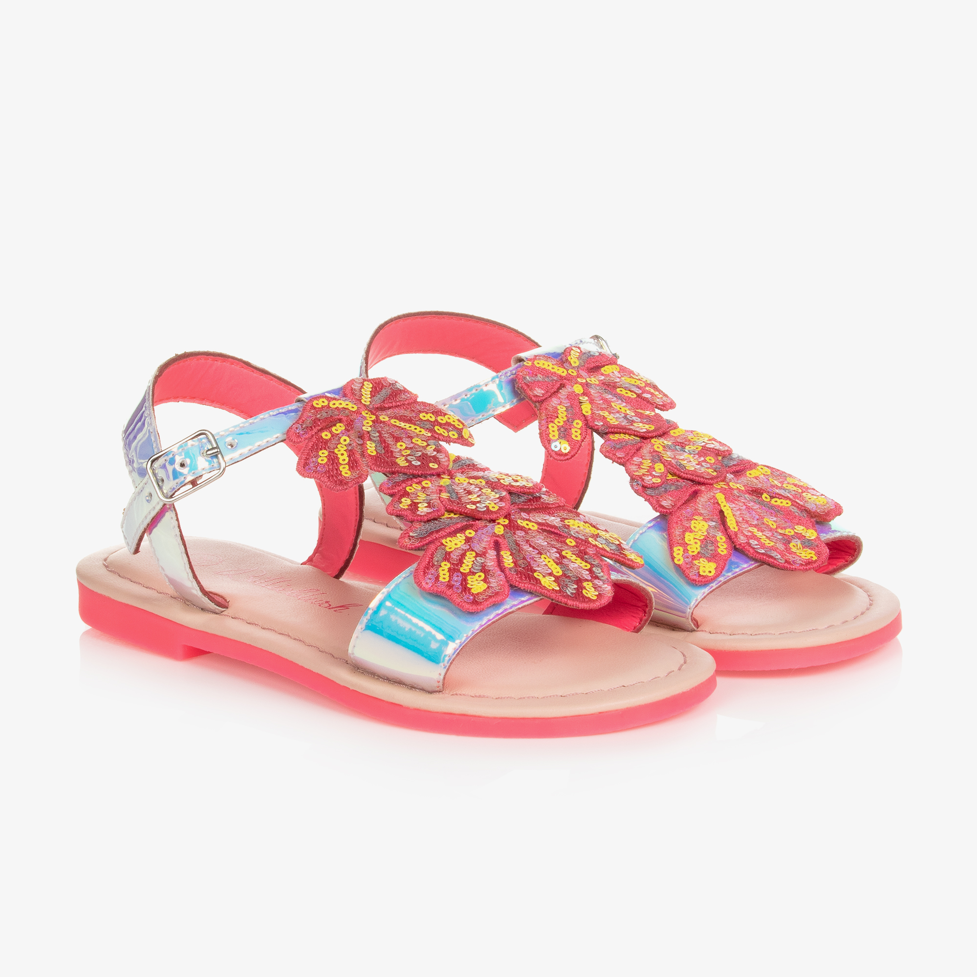 Girls best sale flower sandals