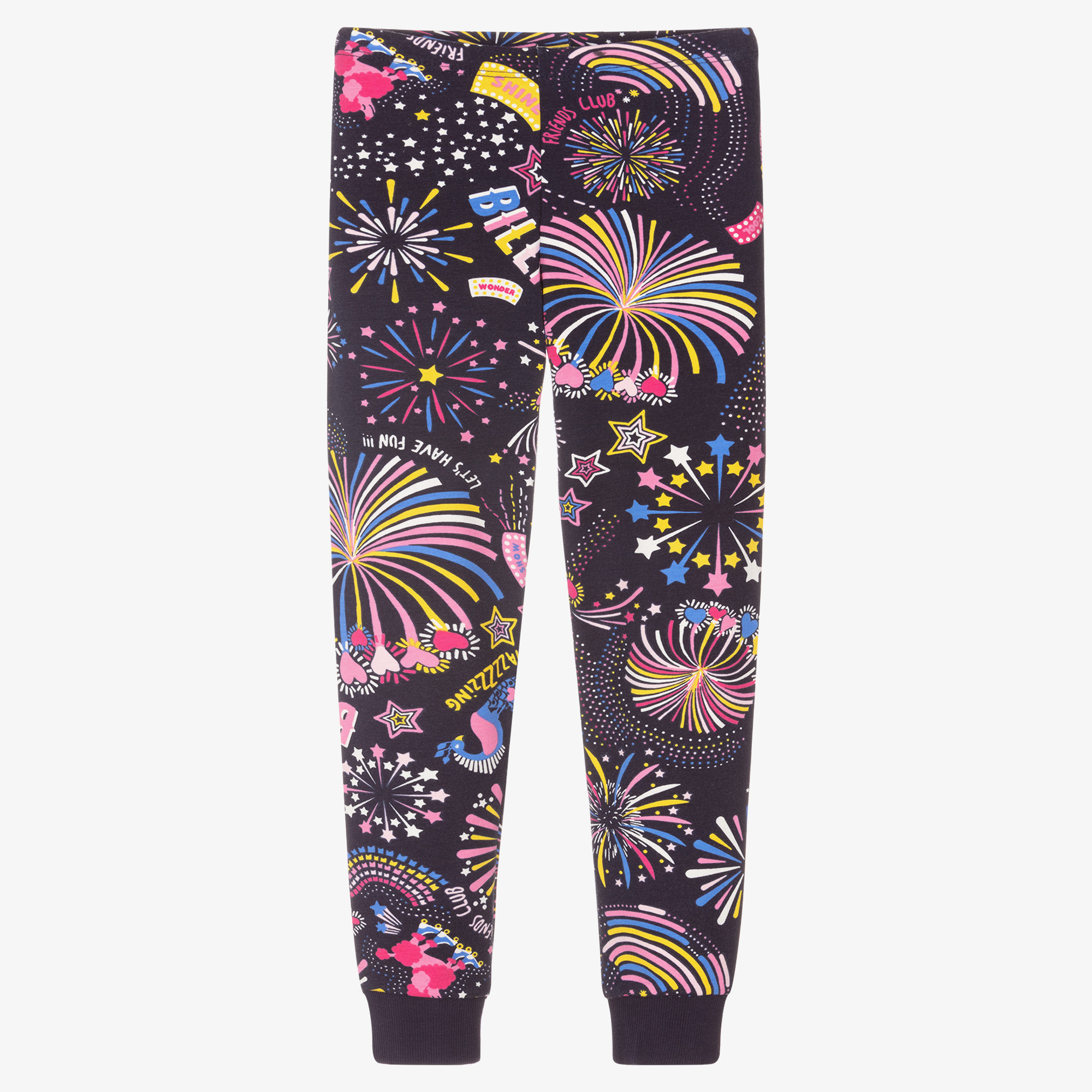 Kids Leggings Blue | VERSACE IN