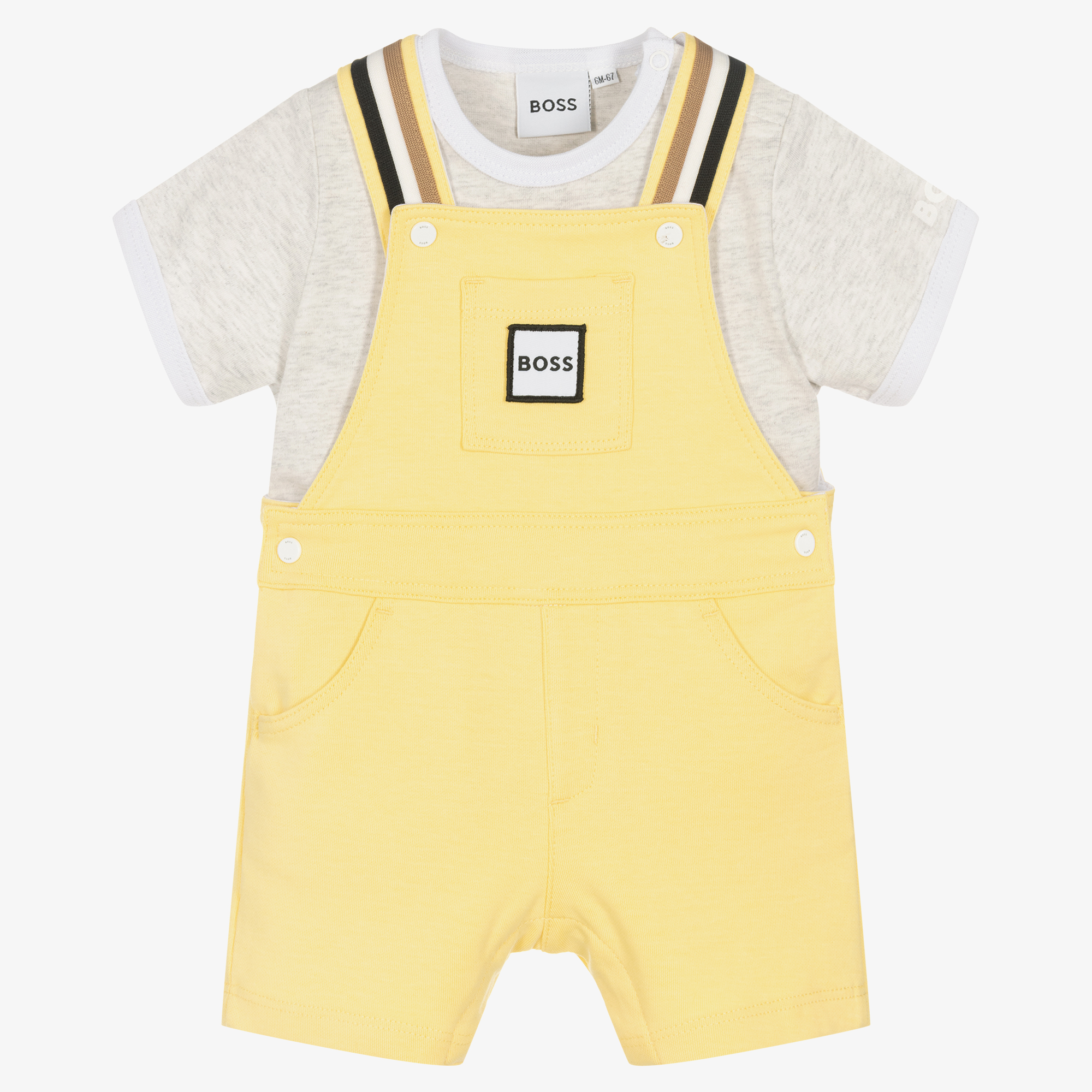 Hugo boss baby dungarees new arrivals