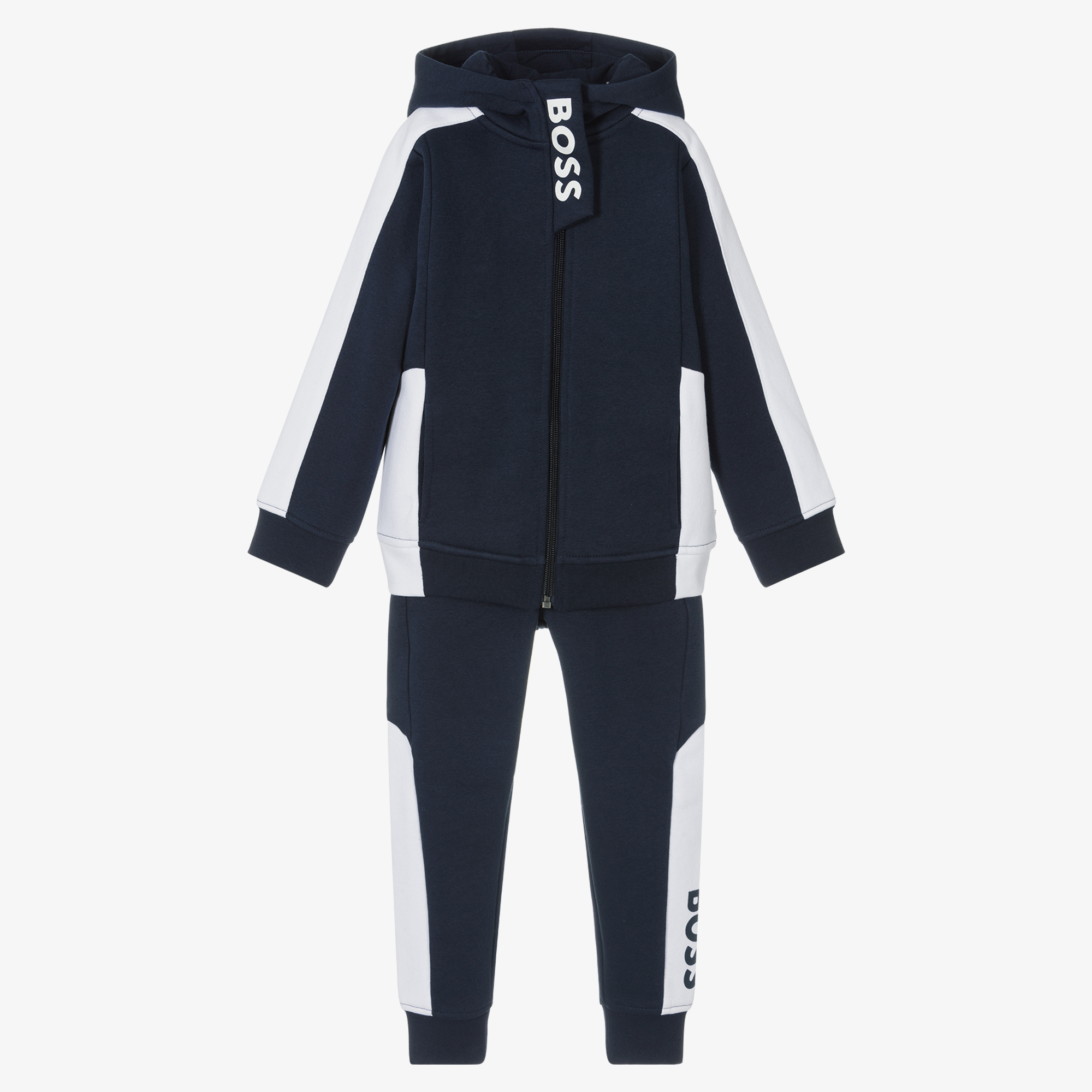 Boys hugo clearance boss tracksuit sale