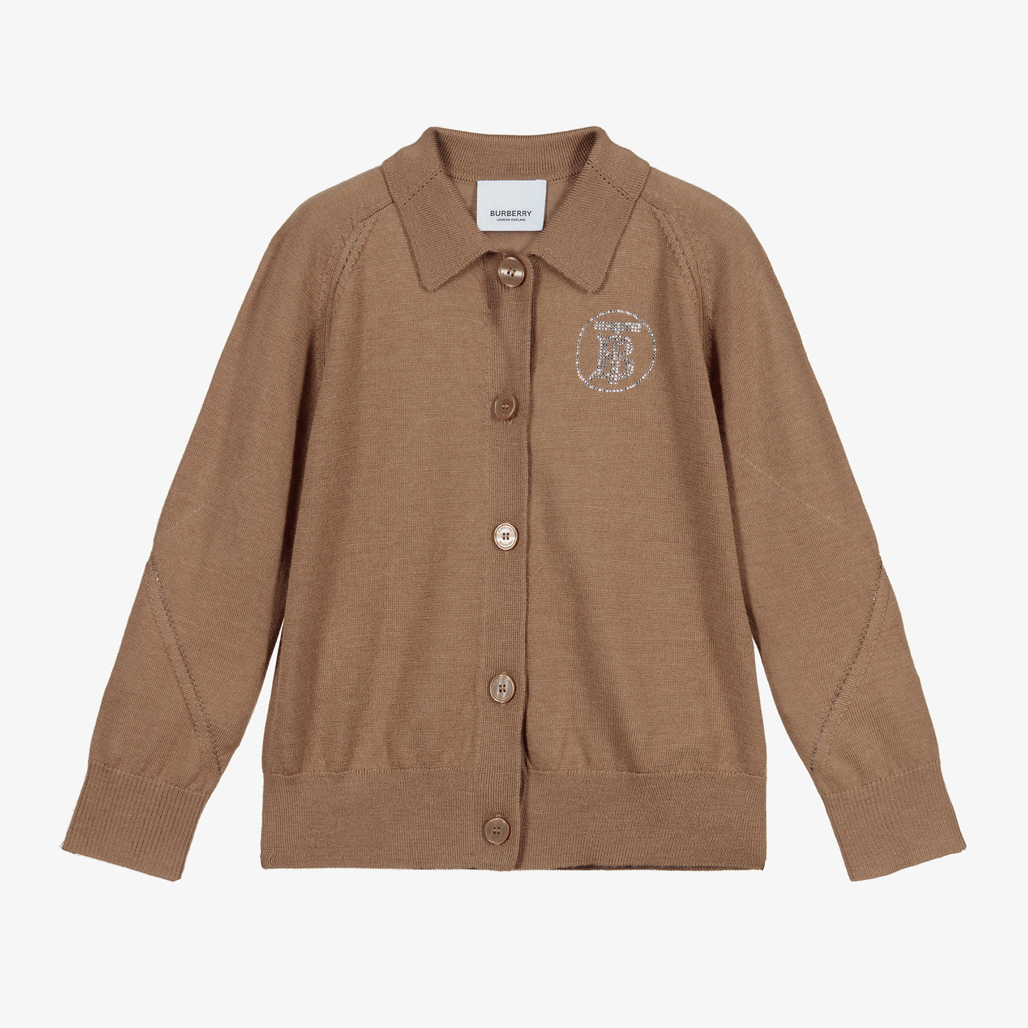 Burberry wool cardigan best sale