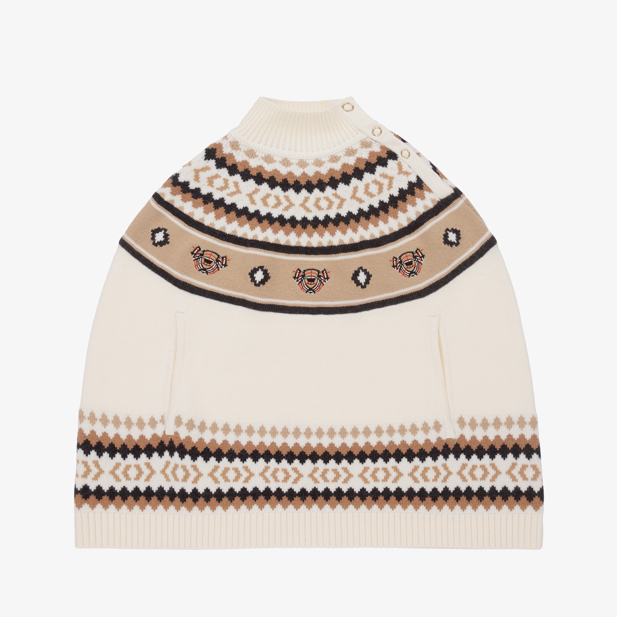 Burberry kids poncho on sale