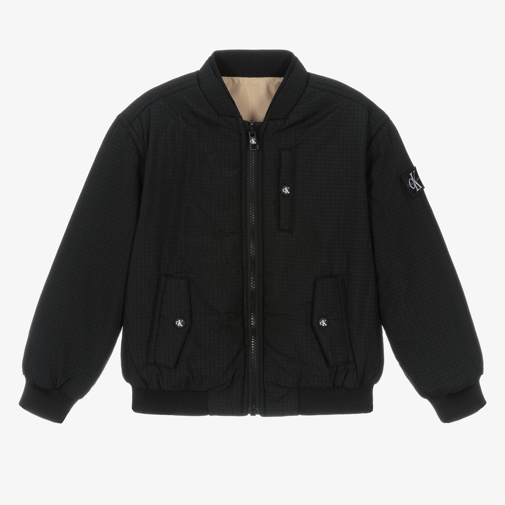 Calvin klein quilted bomber jacket best sale