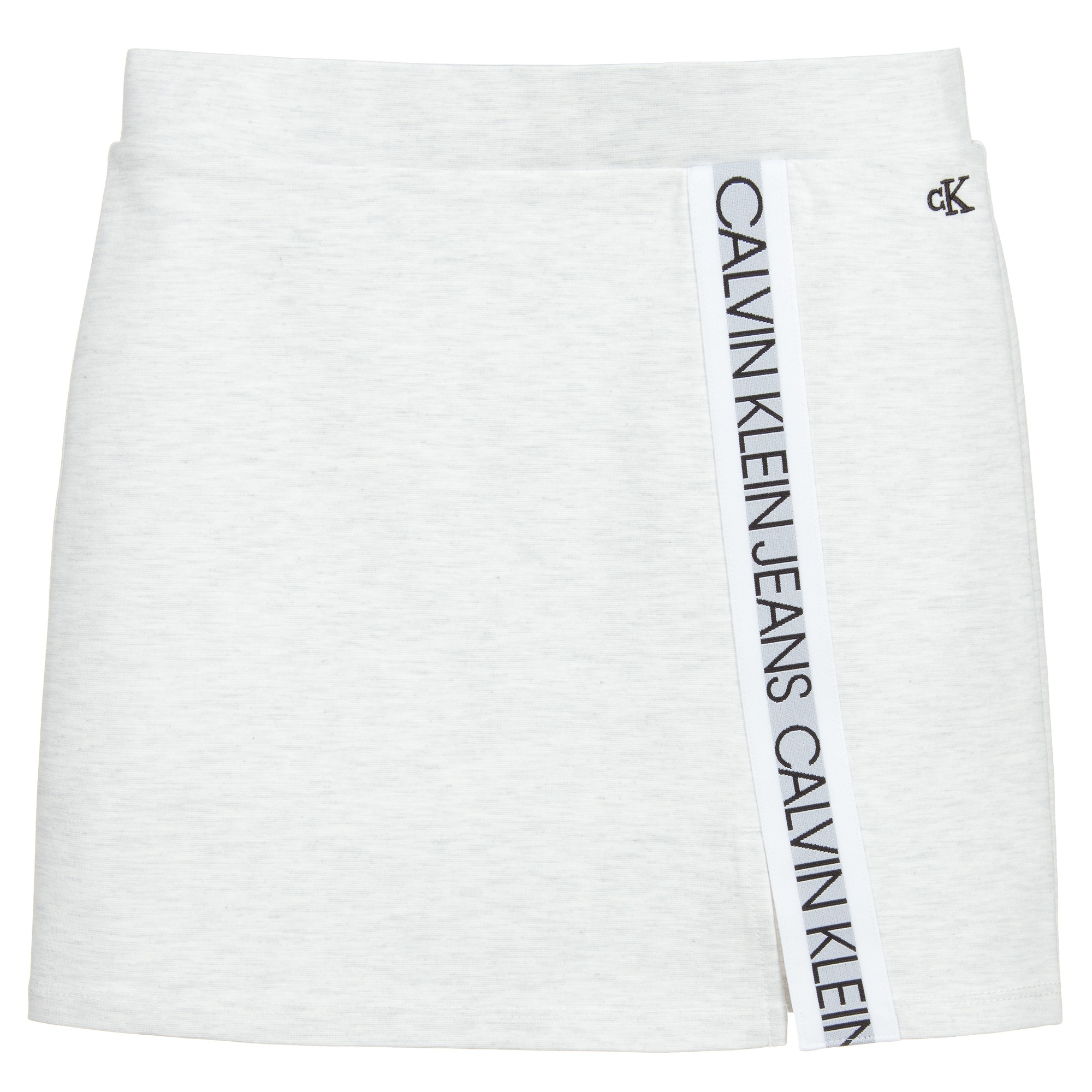 Calvin Klein Jeans Childrensalon Teen Outlet - Girls Logo Skirt Grey 