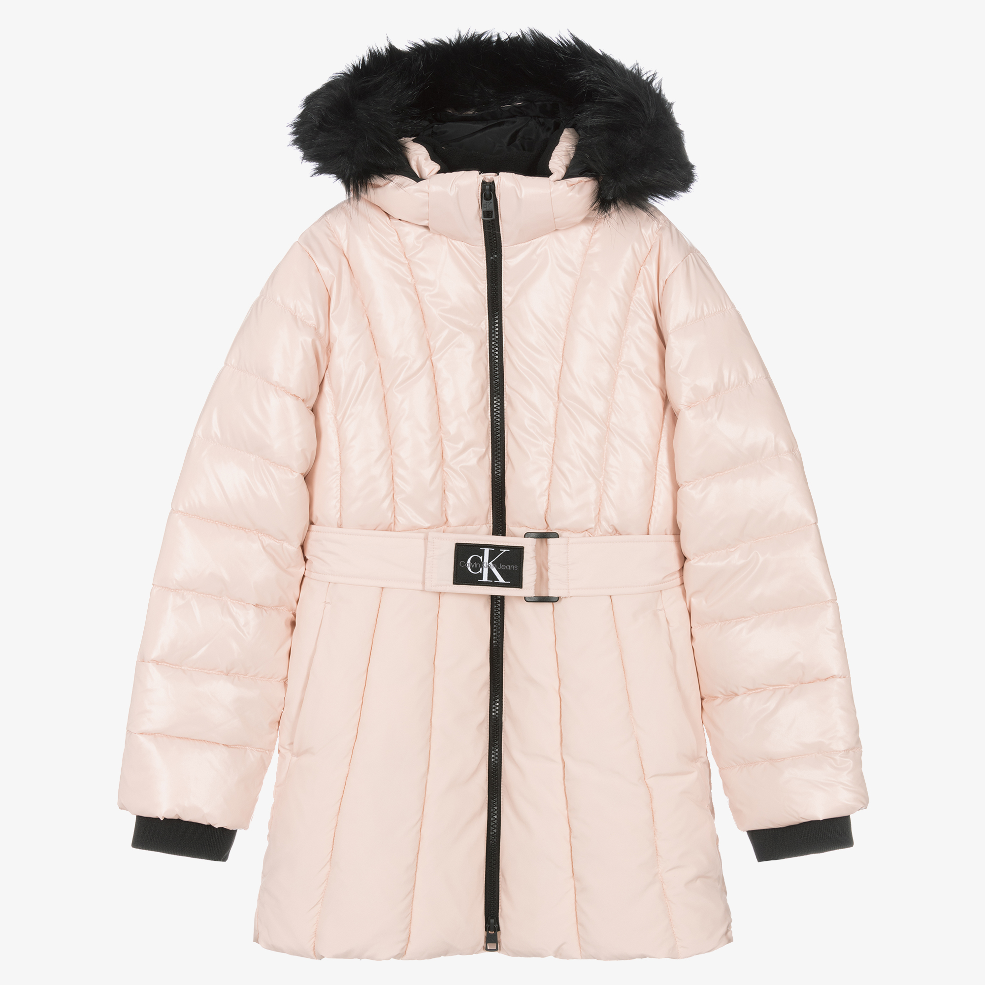 Calvin klein store blush coat