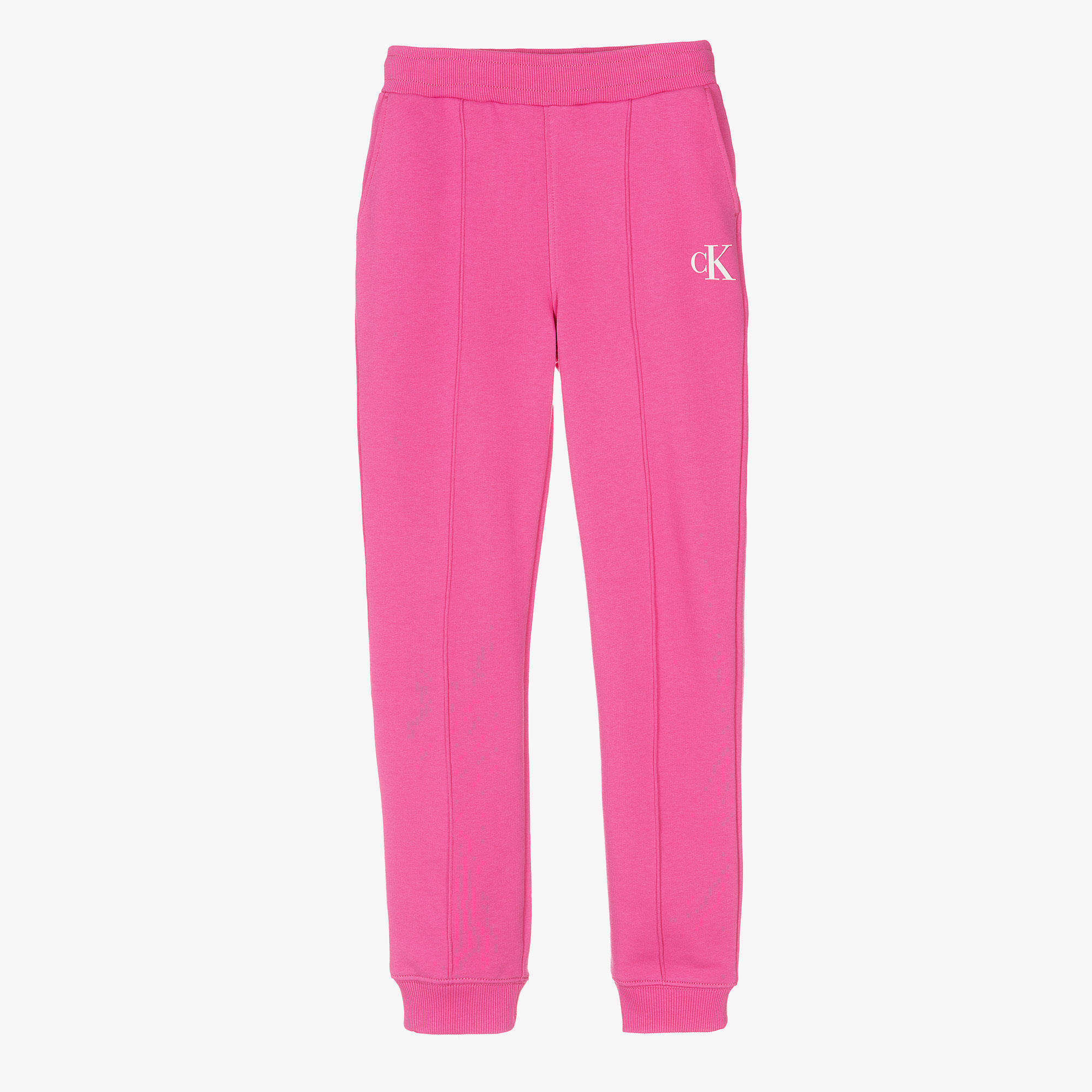 Calvin Klein Teen Girls Pink Cotton Joggers