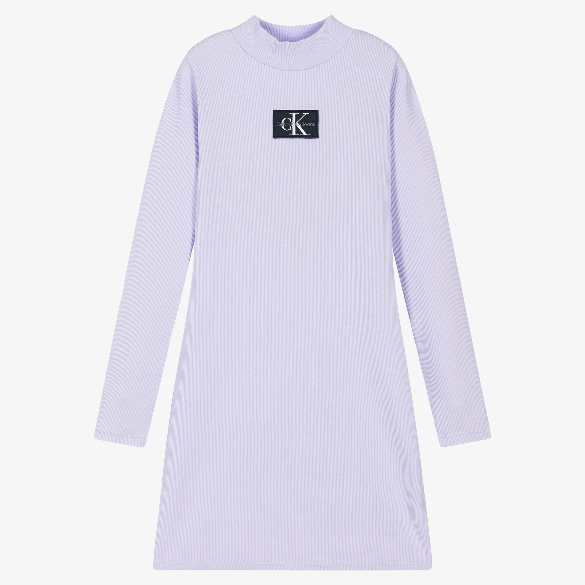 Girls | Calvin Klein Purple - Jeans Childrensalon Ribbed Teen Outlet Dress