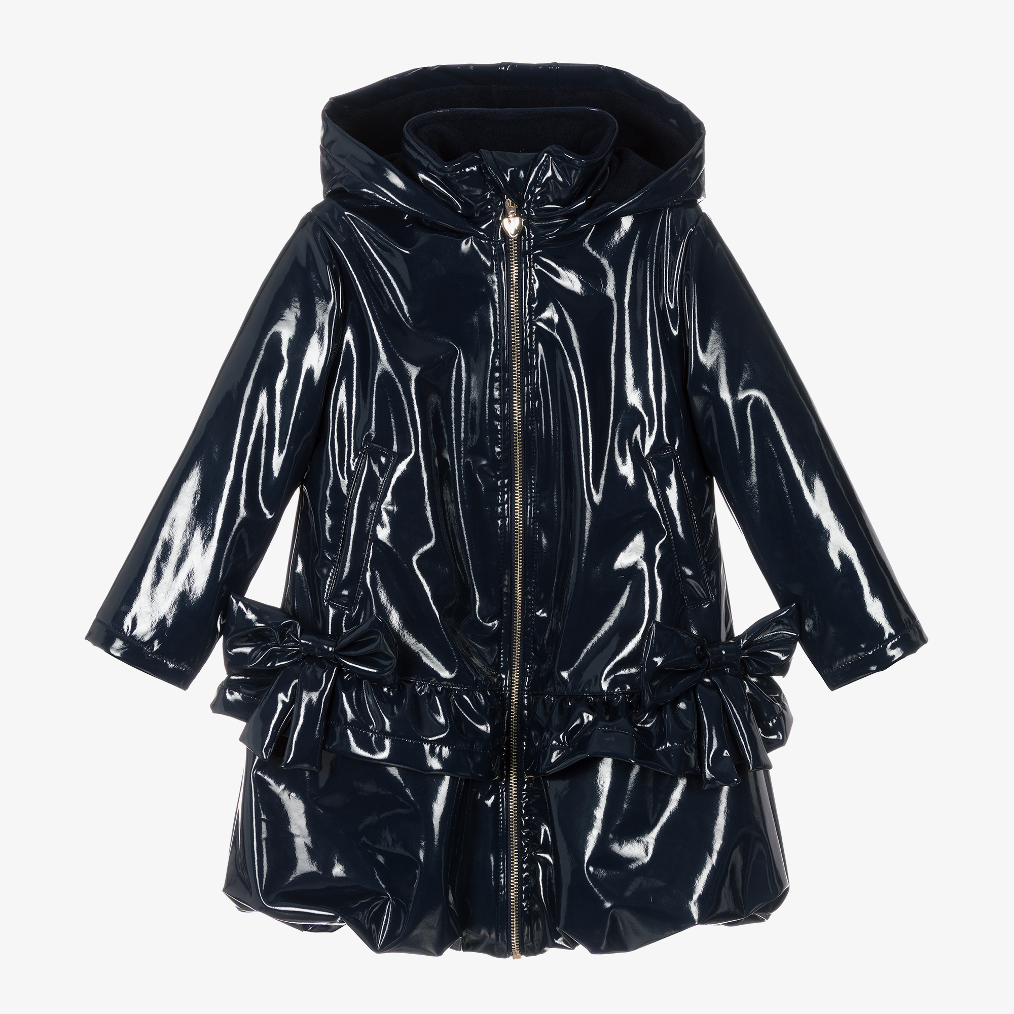 Girls black sale rain coat