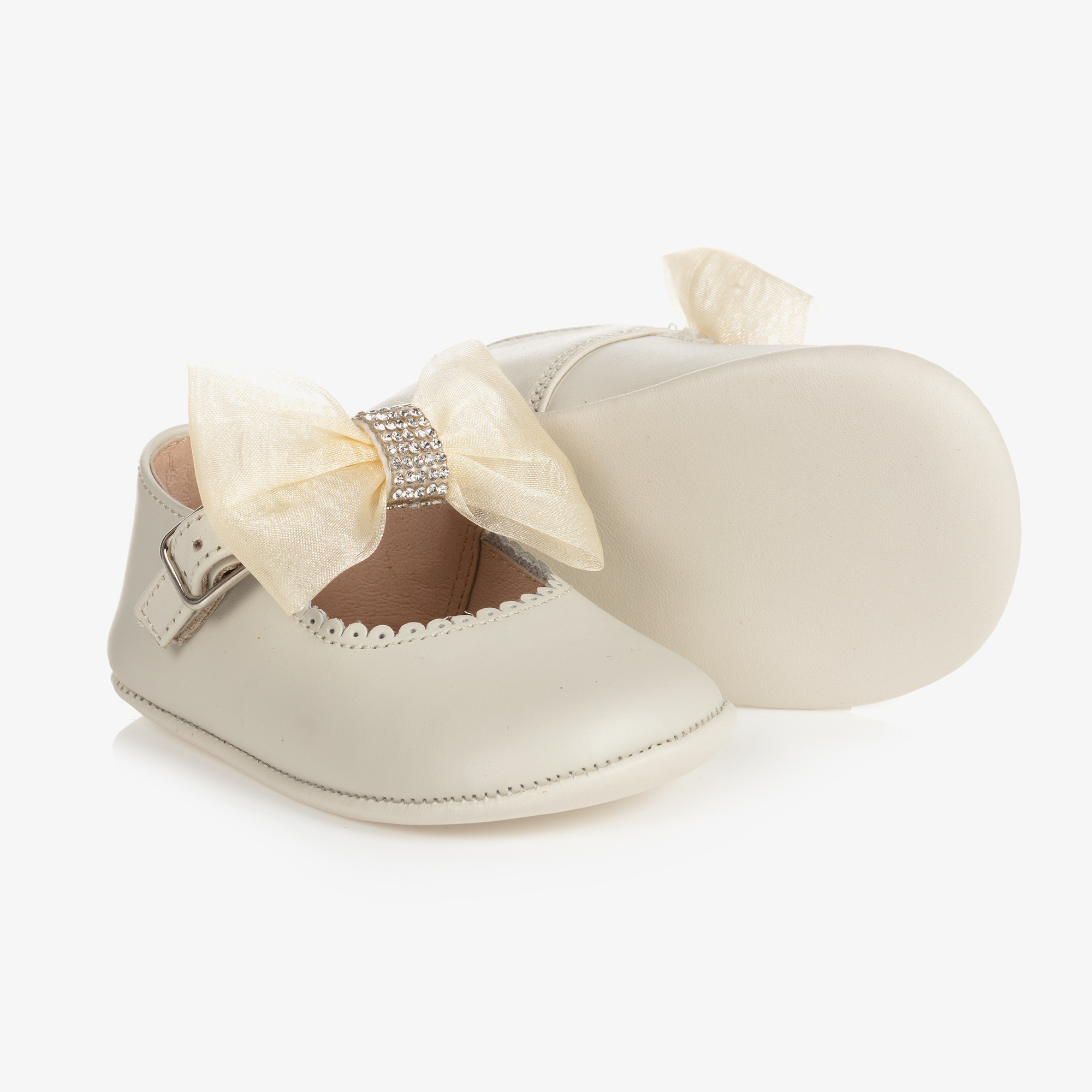 Soft leather baby girl on sale shoes