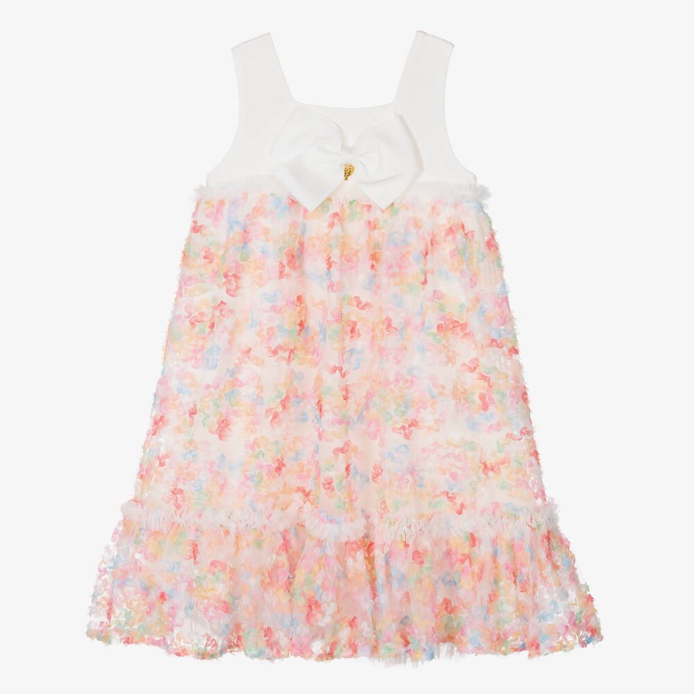 Angel's Face - Teen Girls Pink Sleeveless Tulle Dress | Childrensalon