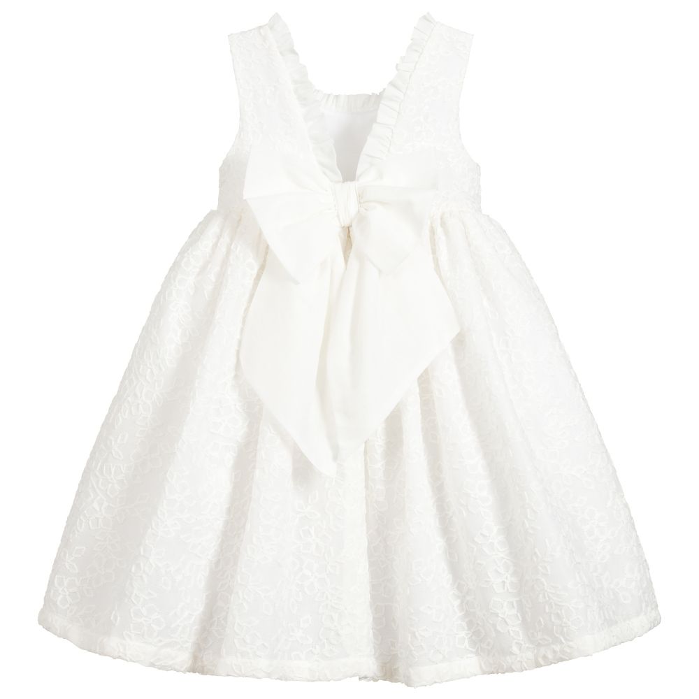 Balloon Chic - Girls Ivory Lace Dress | Childrensalon Outlet