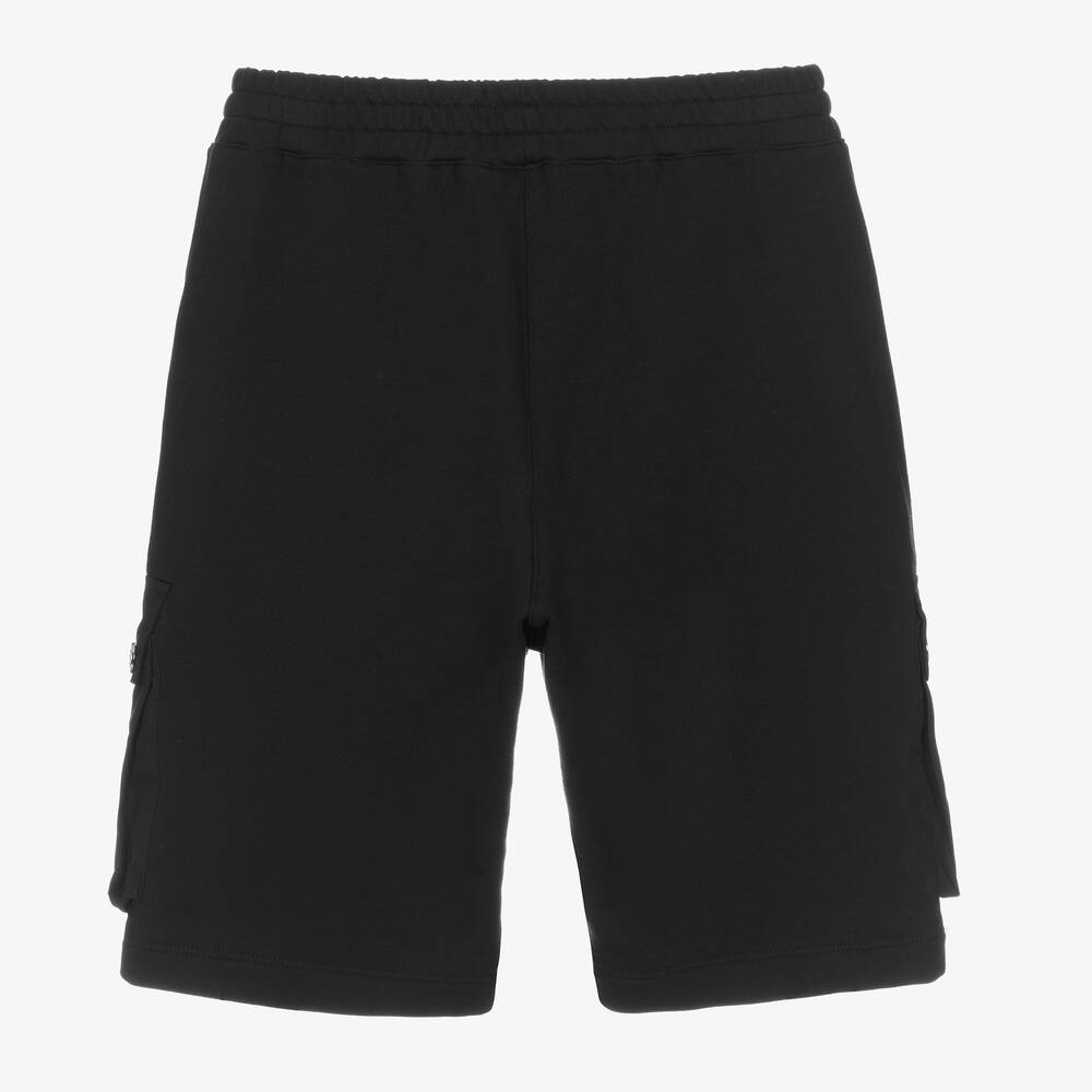 Balmain Kids logo-print shorts set - Black
