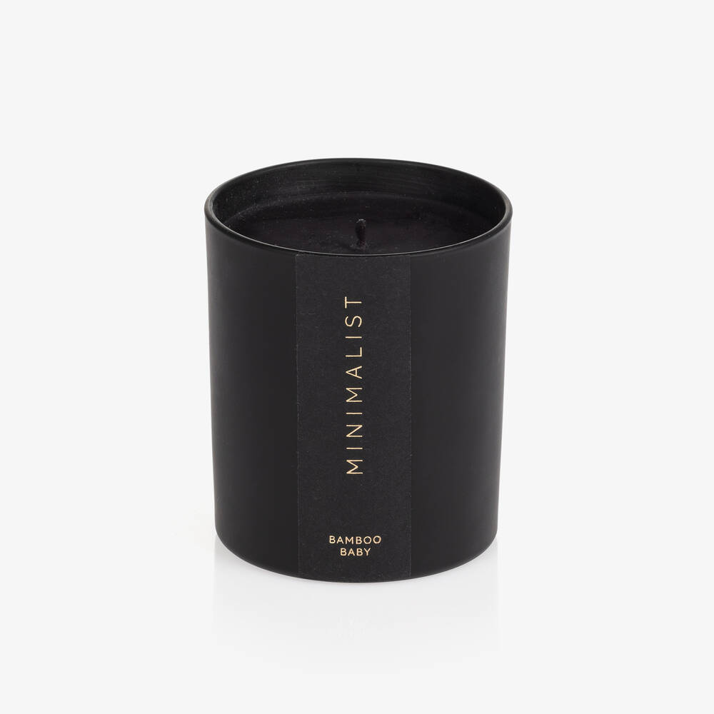 Bamboo Baby - Bougie parfumée noire (9 cm) | Childrensalon