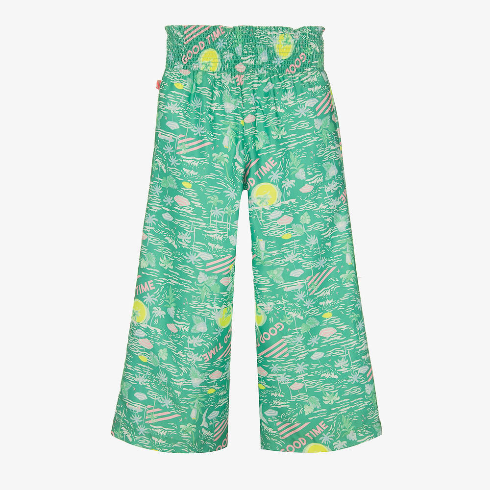 Slim pants Acne Studios Green size 36 FR in Polyester - 36918708