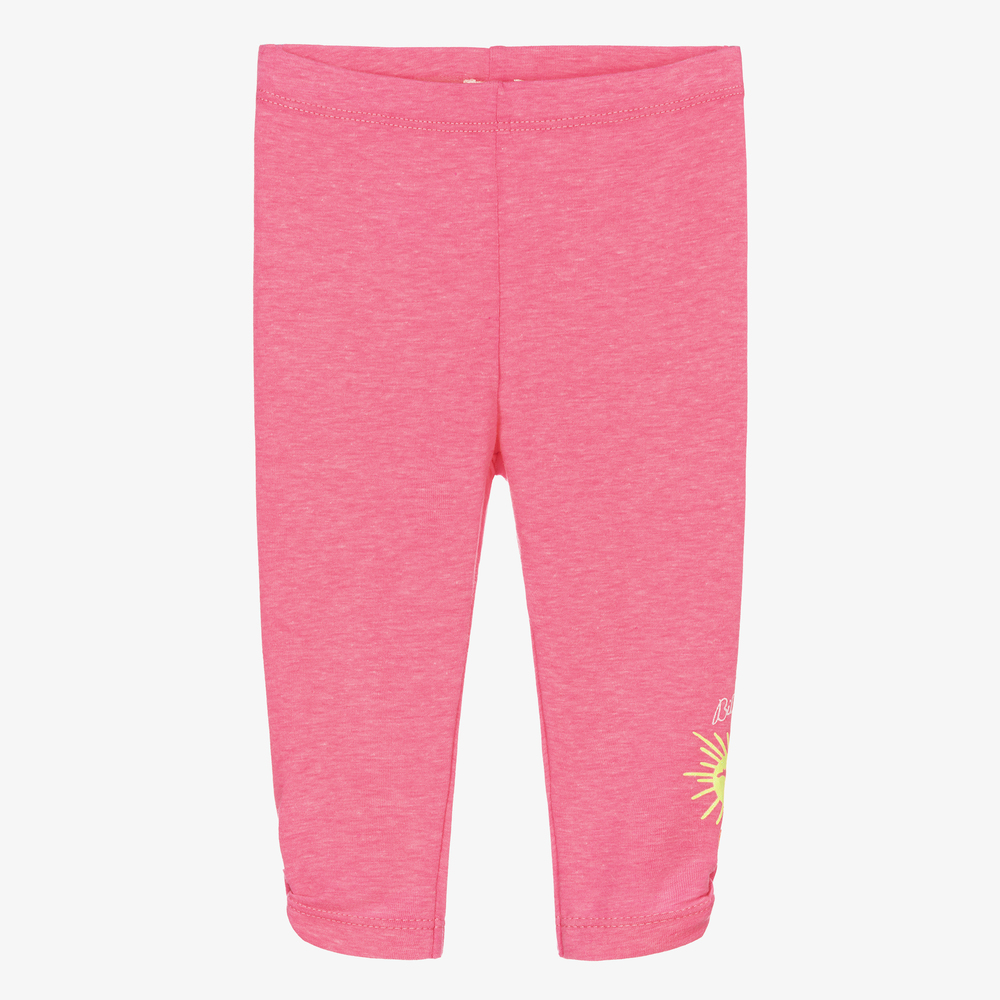 Billieblush - Girls Neon Pink Leggings