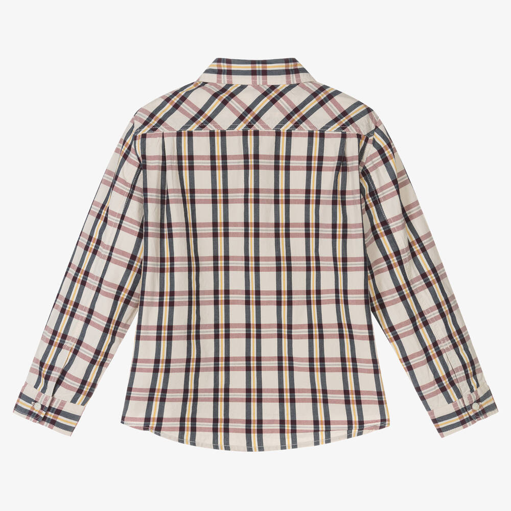 Bonpoint Connor cotton shirt - Neutrals