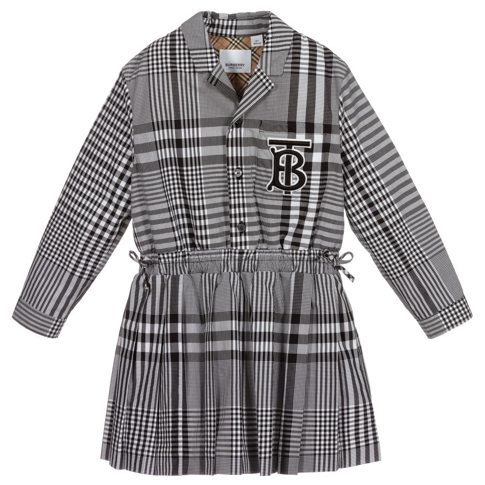 Burberry Kids' Girl's Monogram Print Dress - Black Sizes 7-16, Girls -  BUR371165