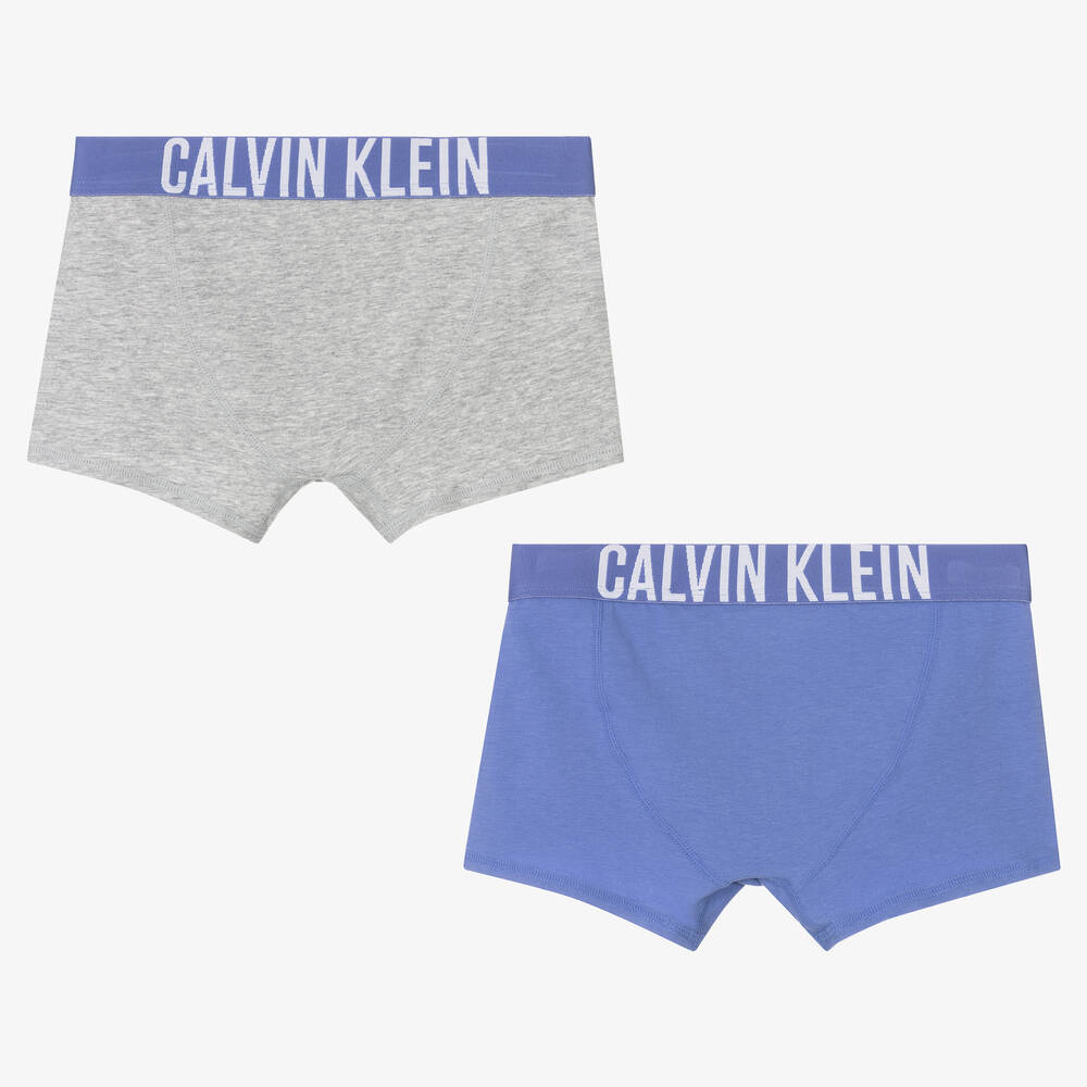 Calvin Klein - Boys Cotton Boxers (2 Pack) | Childrensalon Outlet