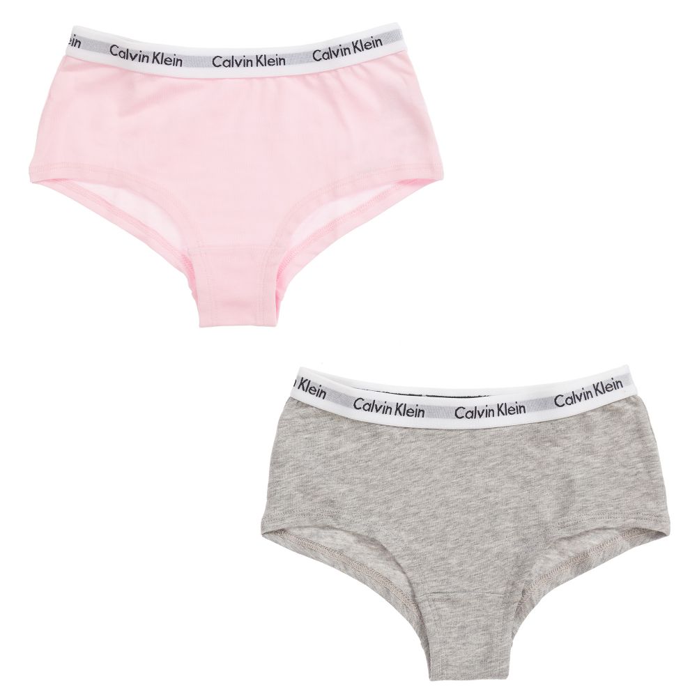 Girls Cotton Knickers (2 Pack)