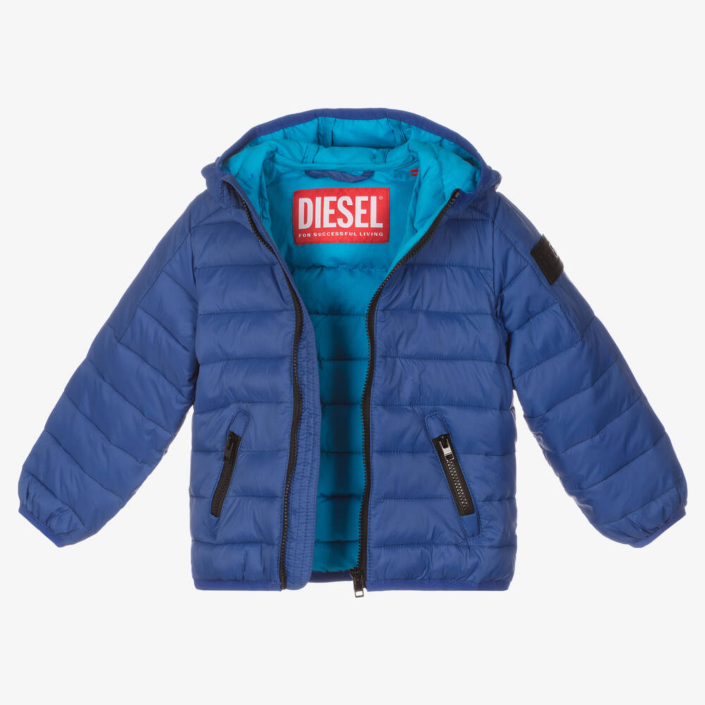 Jacket DIESEL Kids color Blue
