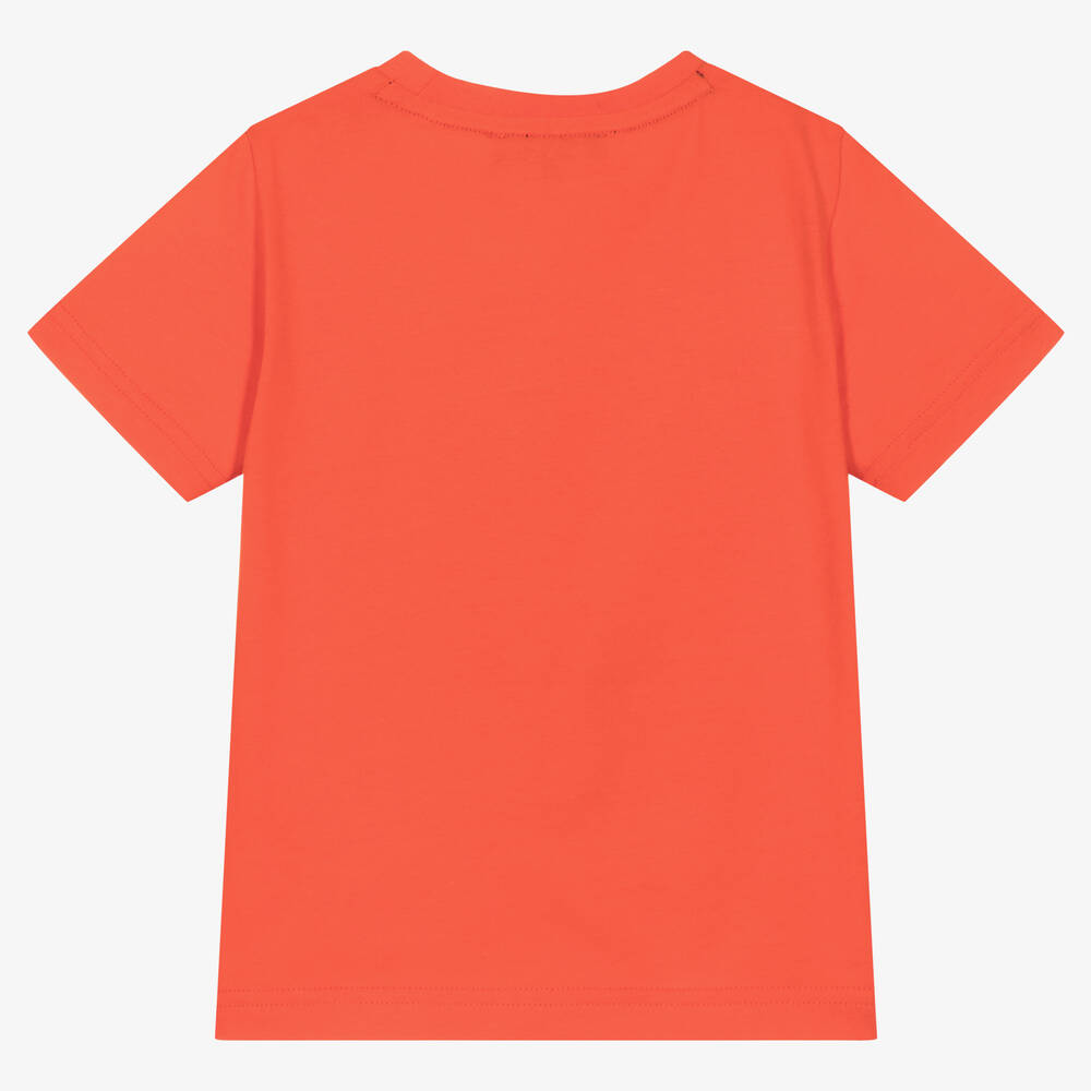 DKNY - Boys Green Cotton Logo T-Shirt