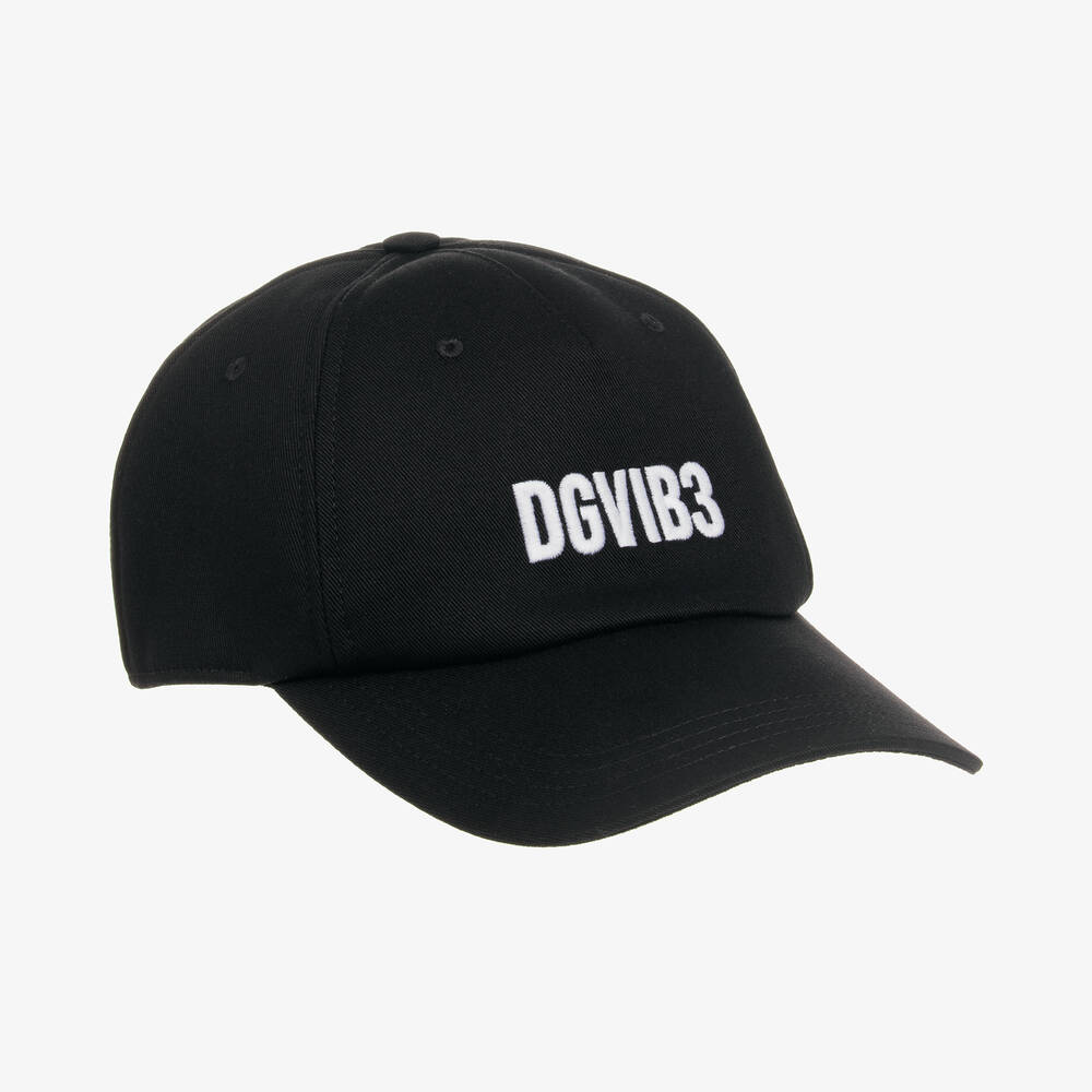 Dolce & Gabbana - Boys Black Cotton Cap | Childrensalon