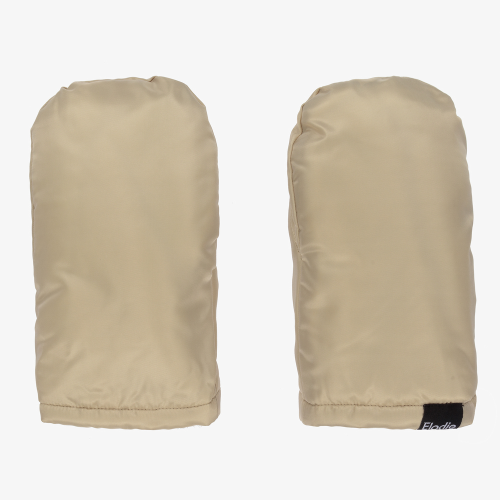 Elodie - Beige Stroller Mittens | Childrensalon