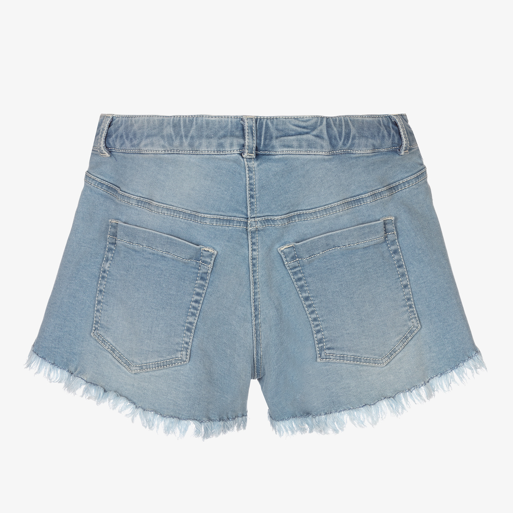 Low Waist Denim shorts - Denim blue - Ladies | H&M