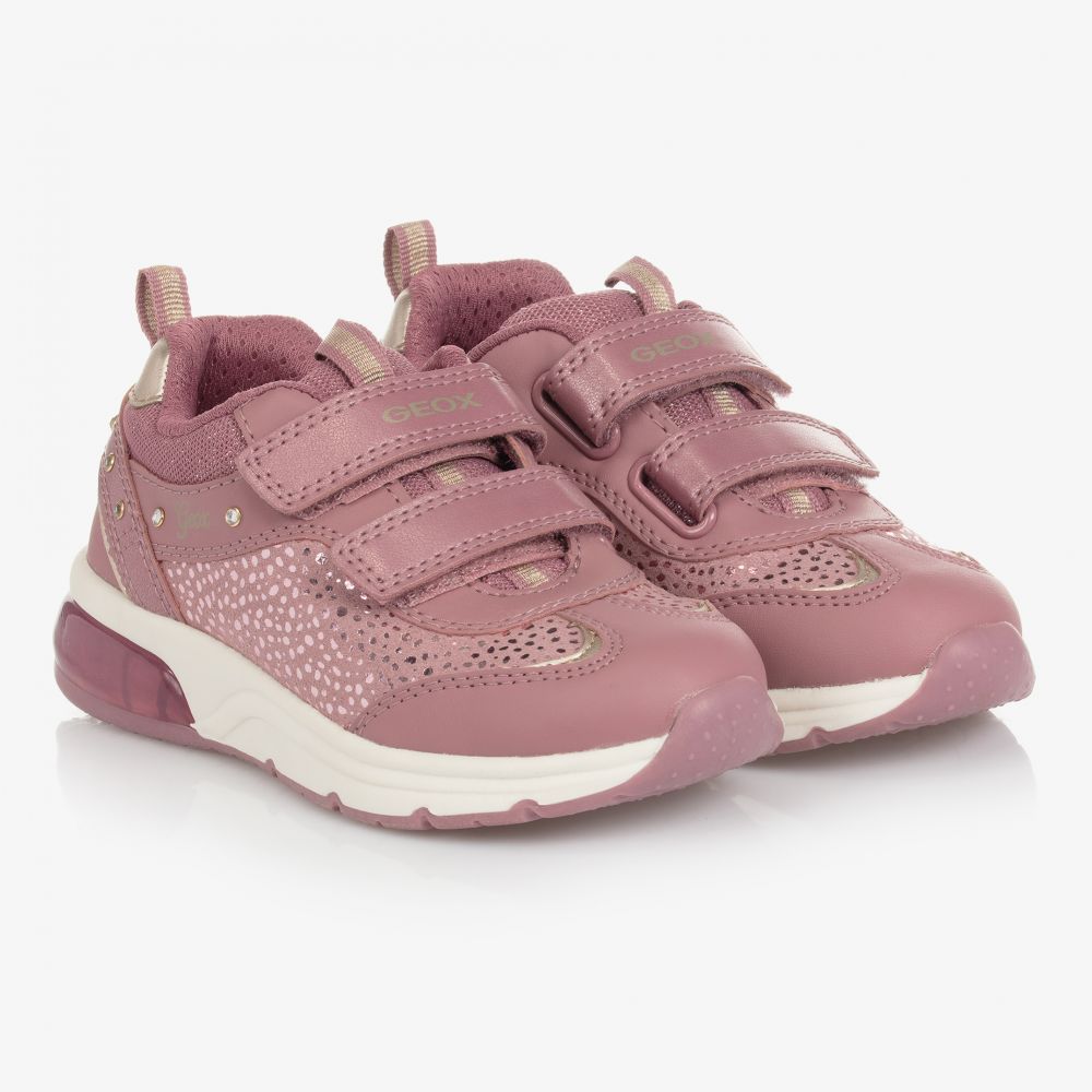 Baskets / sneakers Bébé fille Rose Geox : Baskets / Sneakers . Besson  Chaussures