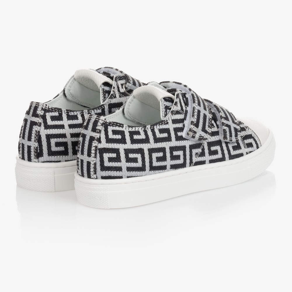 Givenchy - Black 4G Logo Trainers | Childrensalon Outlet