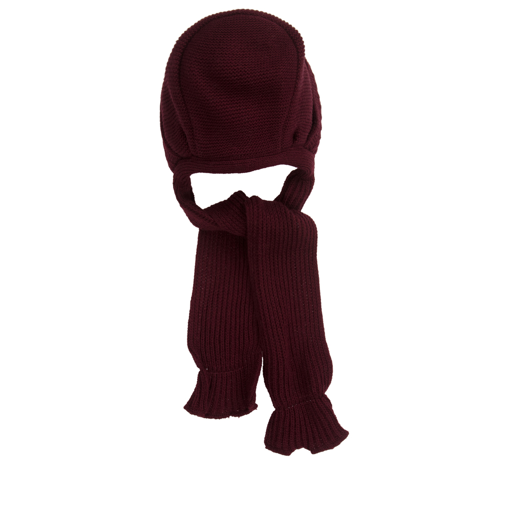 Gorros Navarro Bonnet Rouge Et Echarpe Bebe Childrensalon Outlet