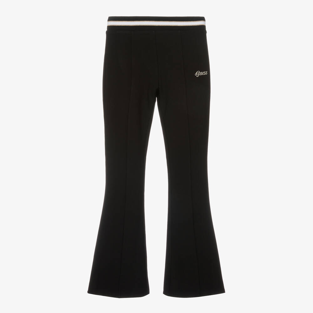 Guess - Teen Girls Black Jersey Trousers | Childrensalon