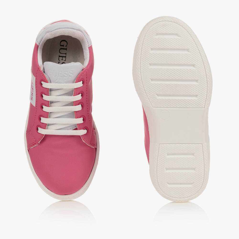 Guess - Teen Girls Pink Trainers | Childrensalon Outlet