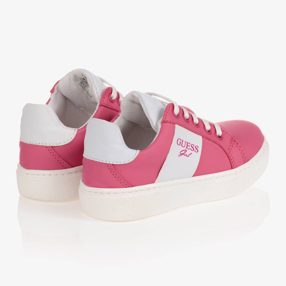 Guess - Teen Girls Pink Trainers | Childrensalon Outlet