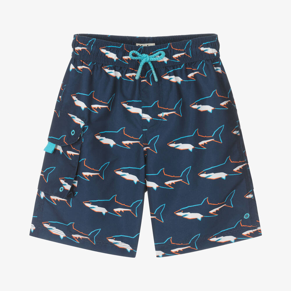 Hatley - Short de bain bleu UPF50+ garçon | Childrensalon