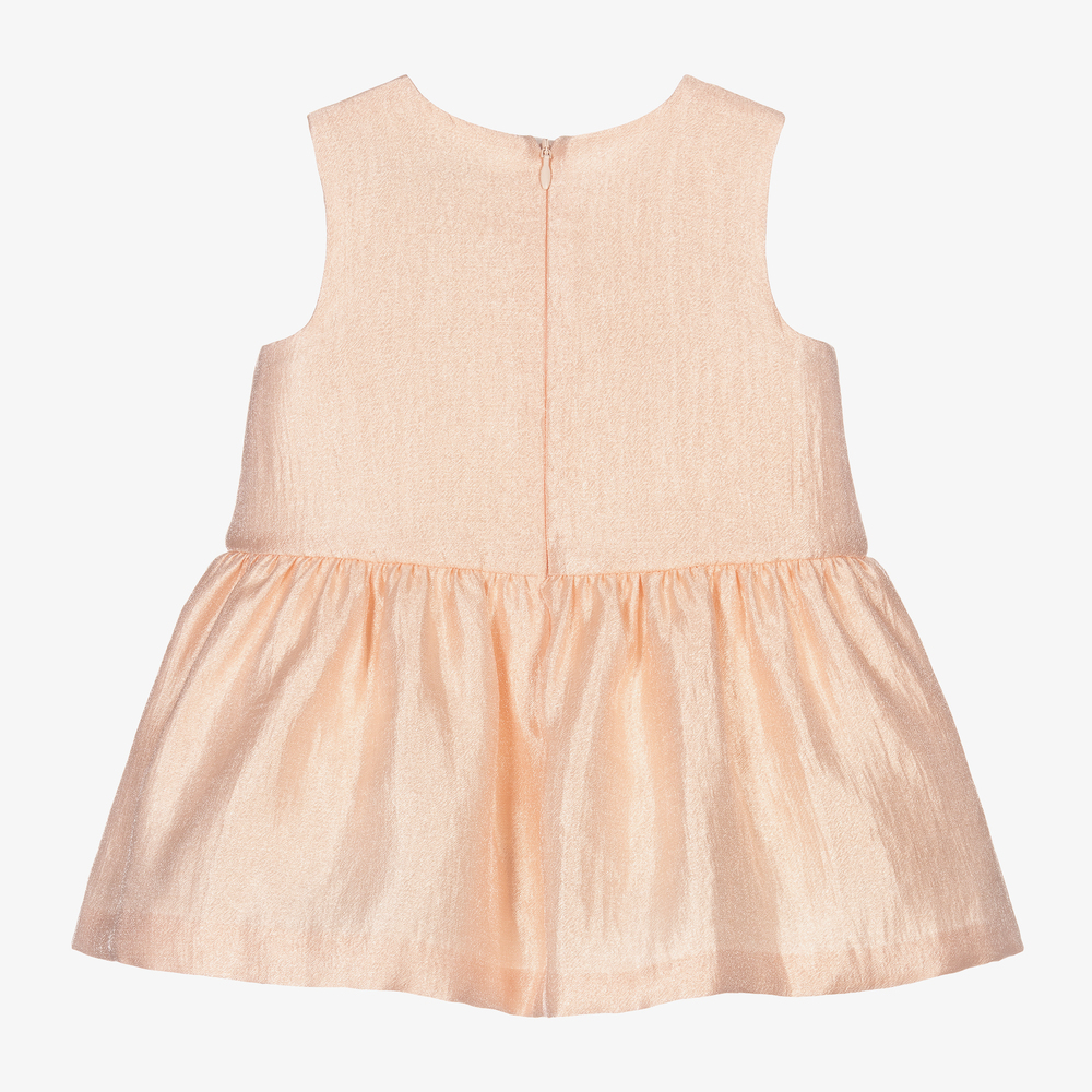 Hucklebones London - Baby Girls Pink Dress Set | Childrensalon Outlet