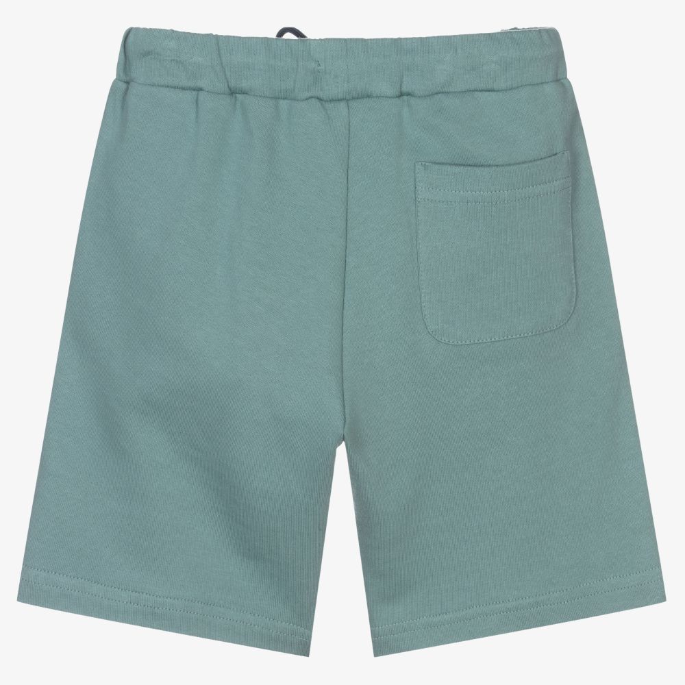 Il Gufo elasticated-waist cotton shorts - Green