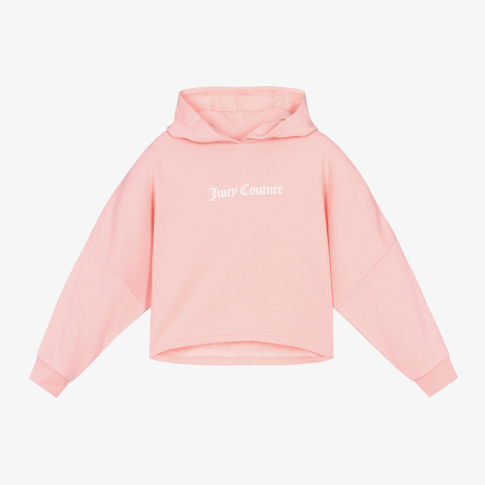 Juicy Couture - Girls Pink Cotton Hoodie