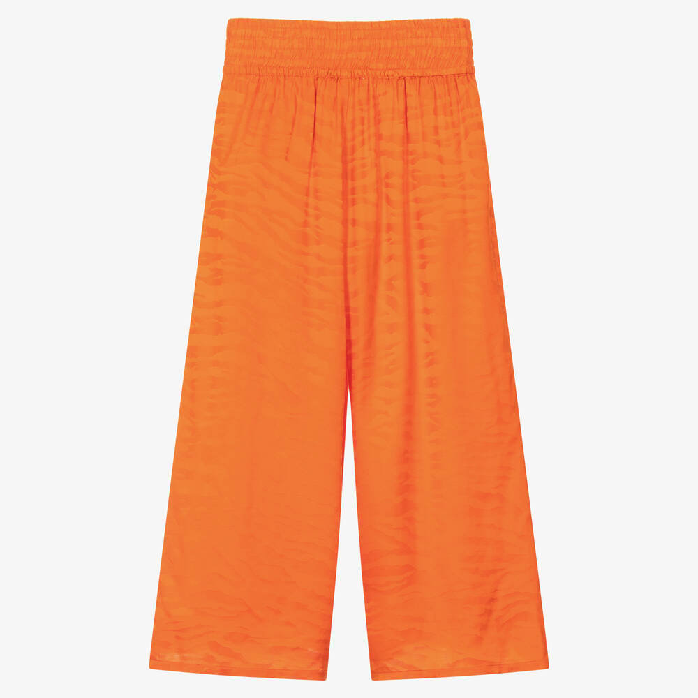 Robell Marie Orange Cropped Trousers | Free Shipping | Style Boutique NI