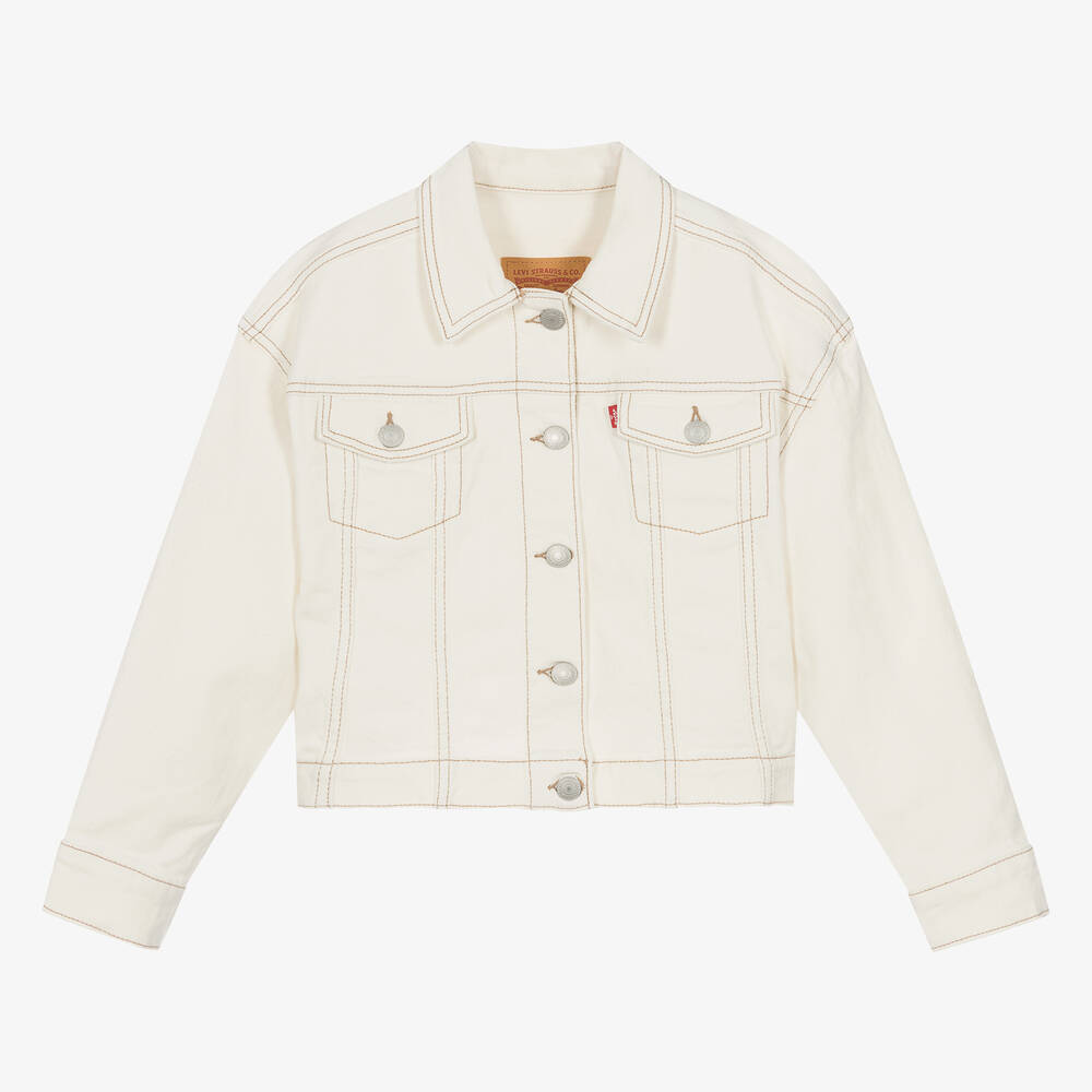 Levi's - Teen Girls Ivory Denim Jacket | Childrensalon