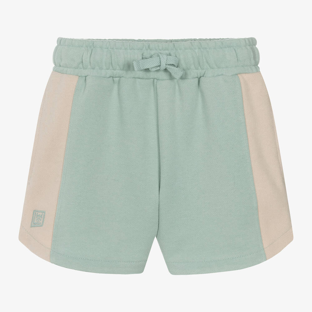 Liewood - Blue Organic Cotton Jersey Shorts | Childrensalon