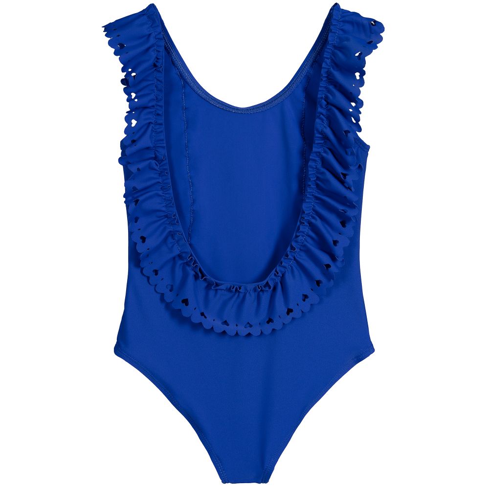Lili Gaufrette - Girls Blue Swimsuit | Childrensalon Outlet